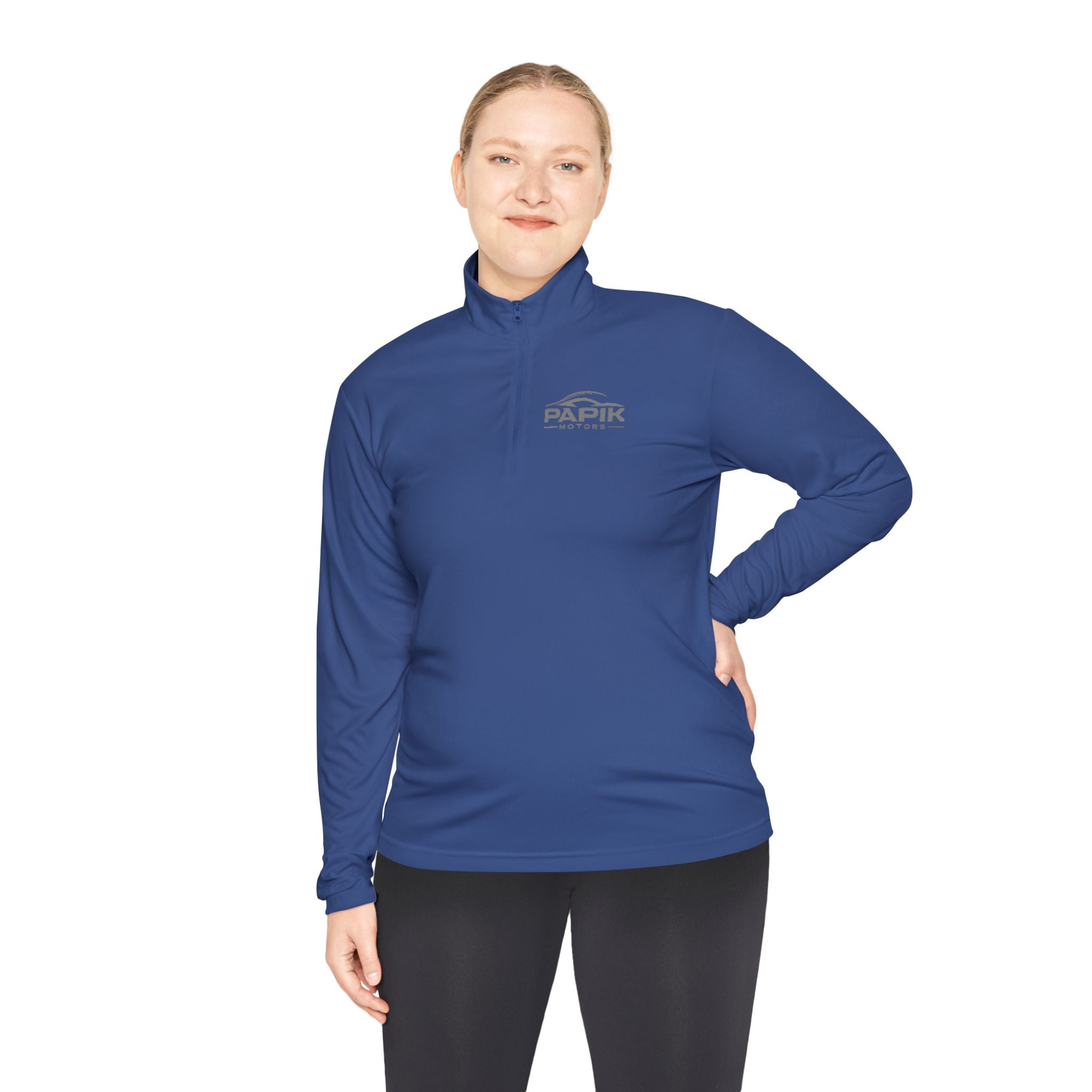 Unisex Quarter-Zip Pullover - (Thin Sport Material)