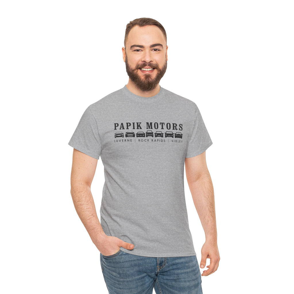 Horizontal Logo Papik T Shirt - Unisex