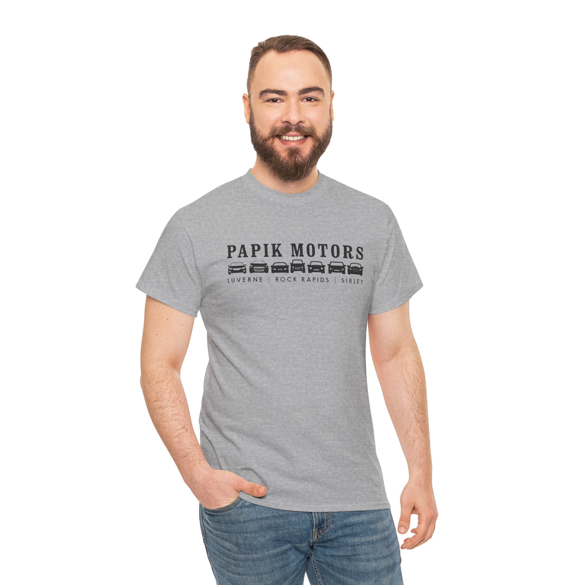 Horizontal Logo Papik T Shirt - Unisex