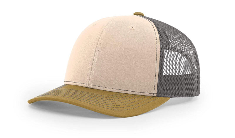 Papik Motors Trucker Snapback - With Leather Patch - Meshback Hat Snapback Cap Trucker Cap