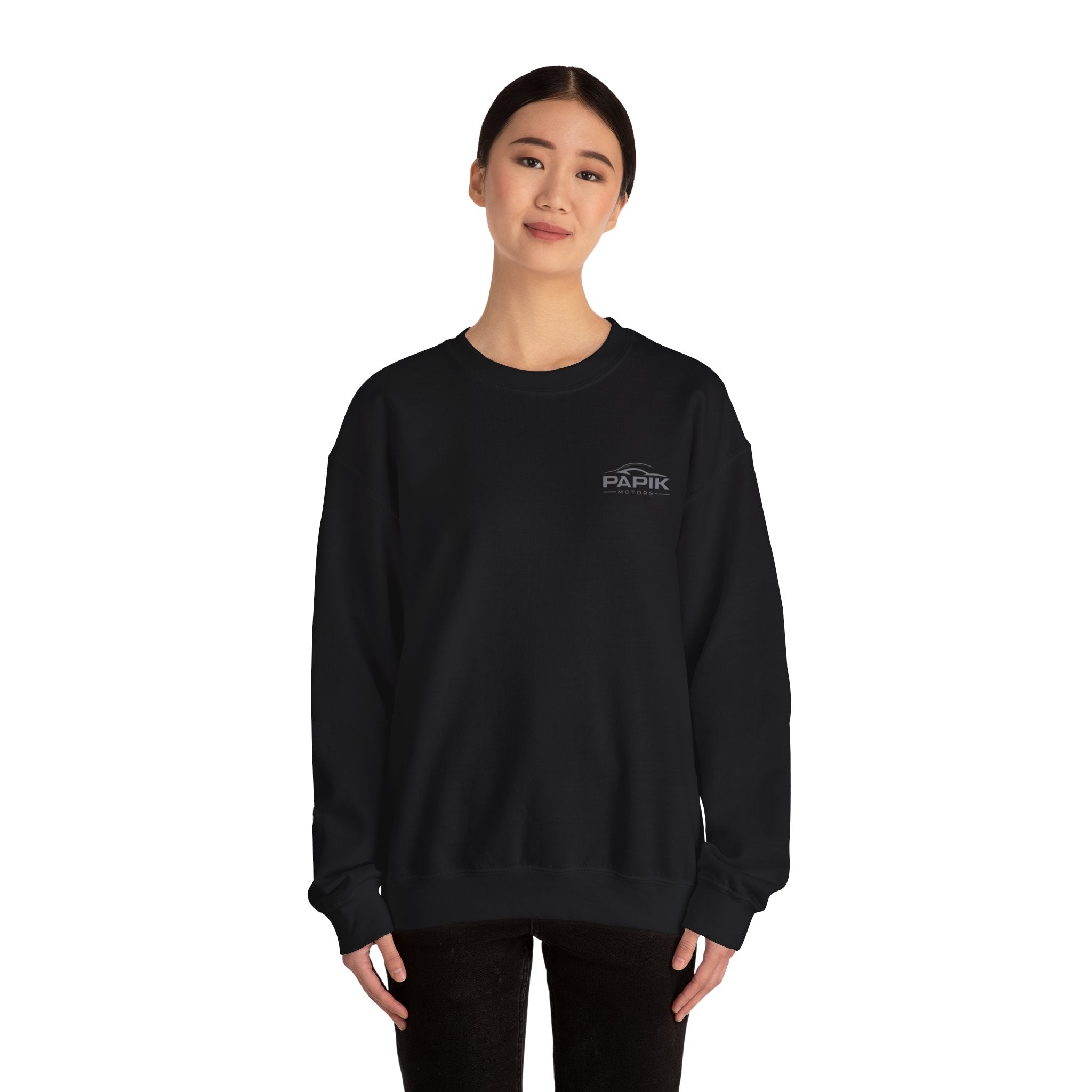 Crewneck - Pullover Papik Motors Logo Sweatshirt —  Crewneck Pullover