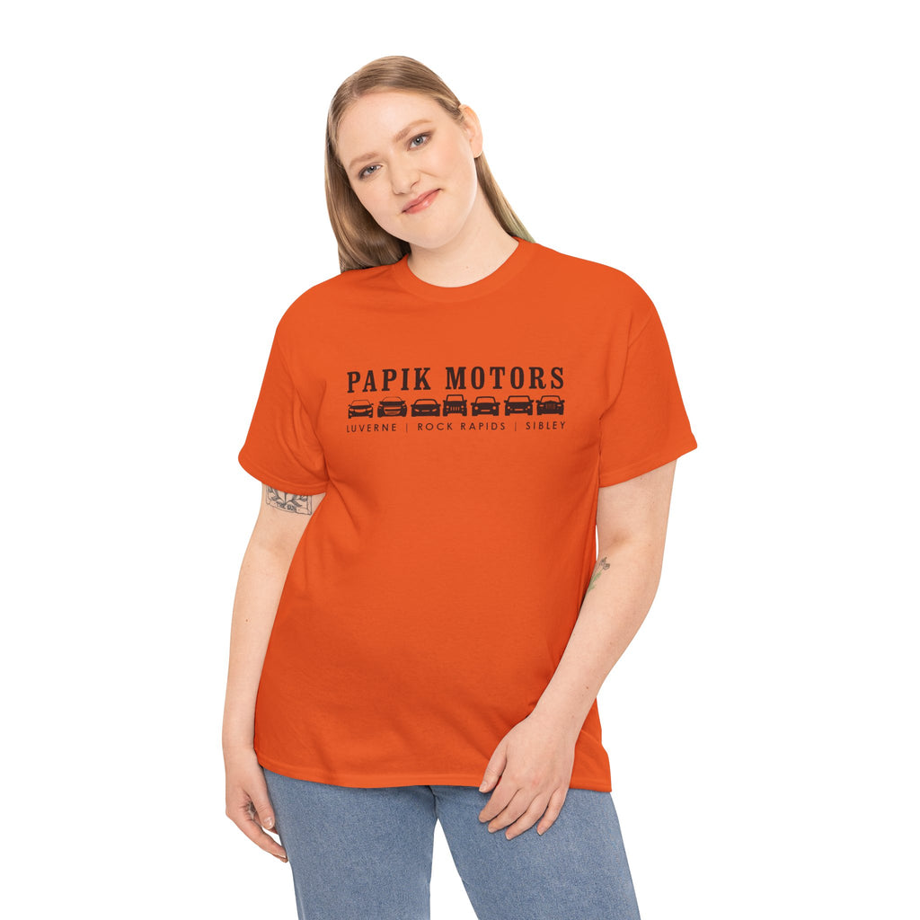Horizontal Logo Papik T Shirt - Unisex