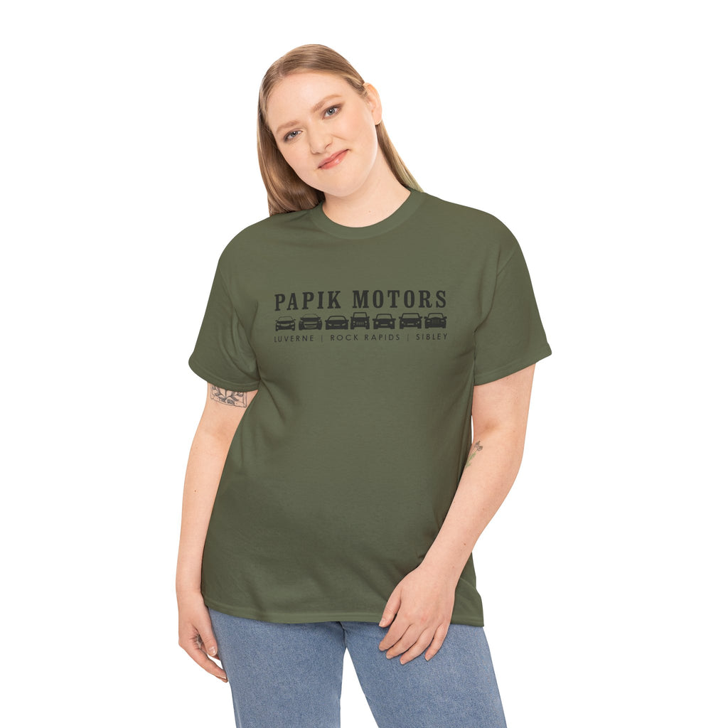 Horizontal Logo Papik T Shirt - Unisex