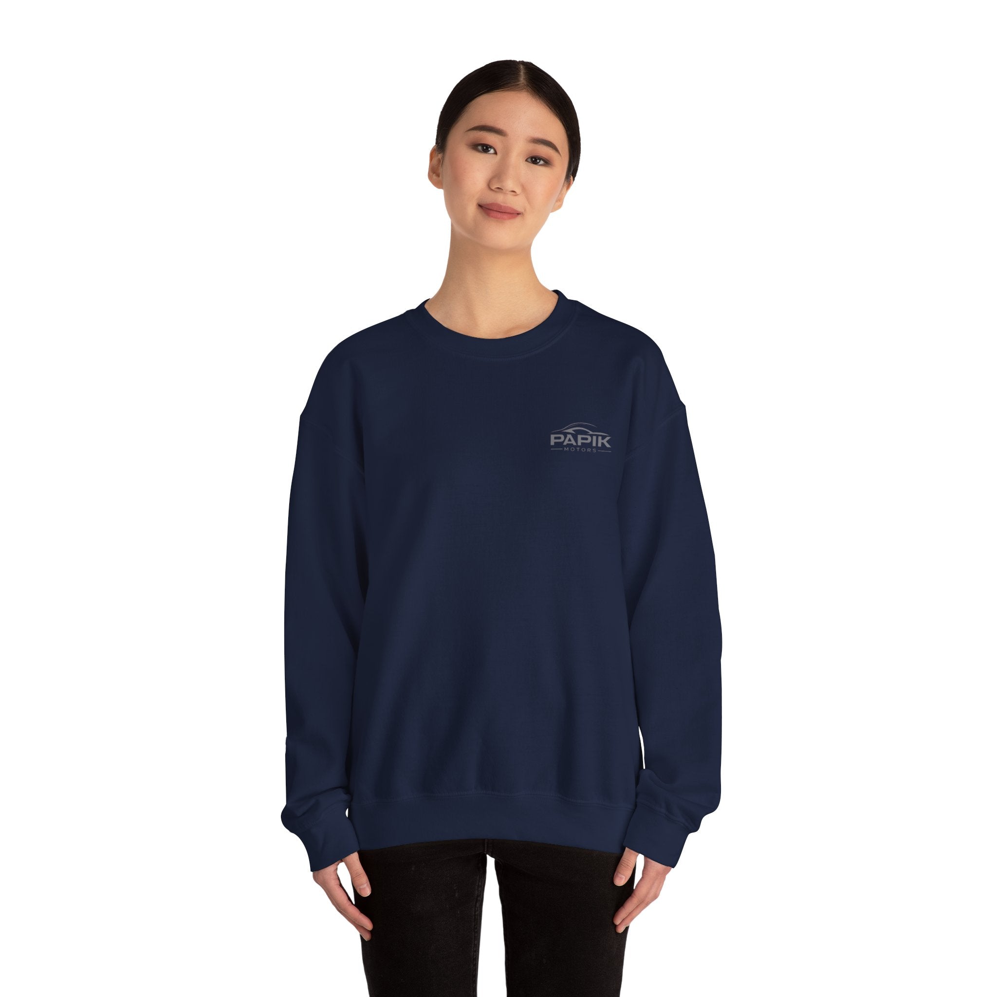 Crewneck - Pullover Papik Motors Logo Sweatshirt —  Crewneck Pullover