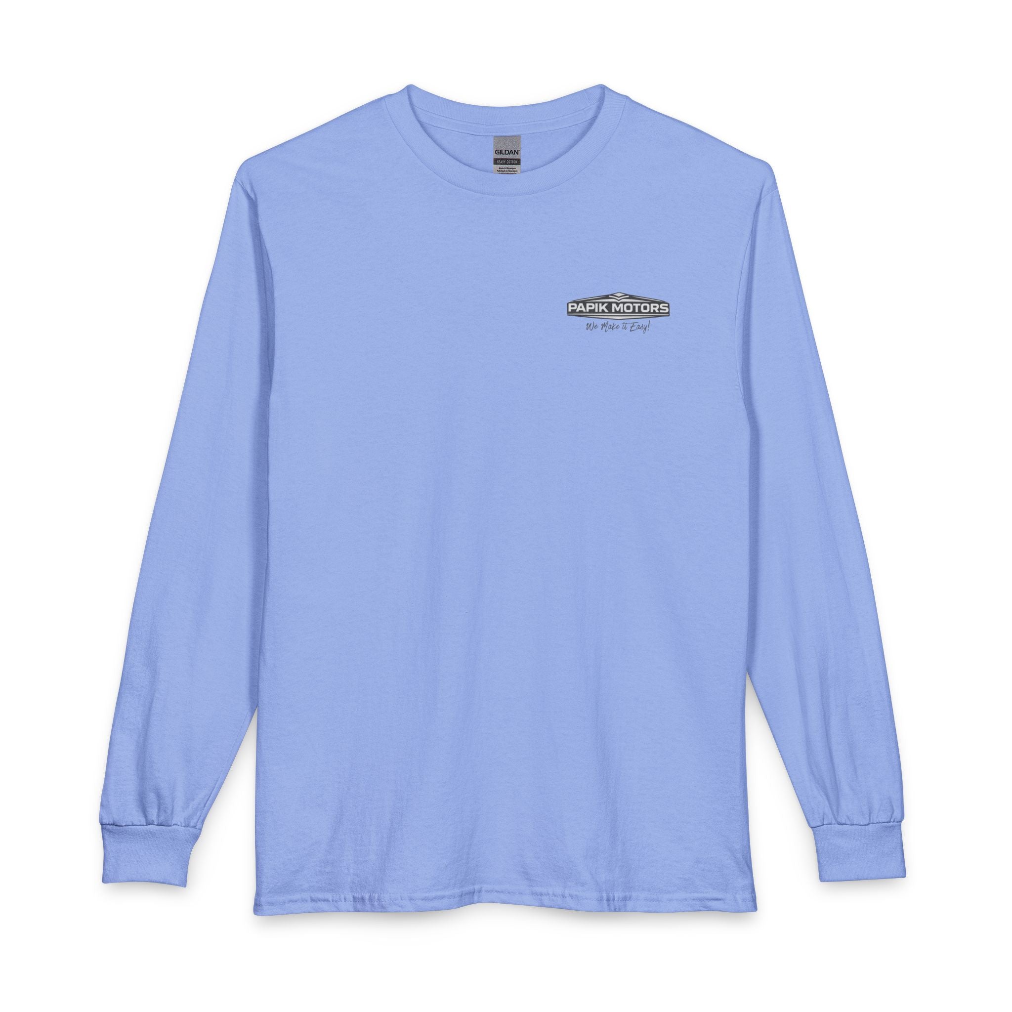 Long Sleeve Tee - Papik Motors Retro - We Make it Easy