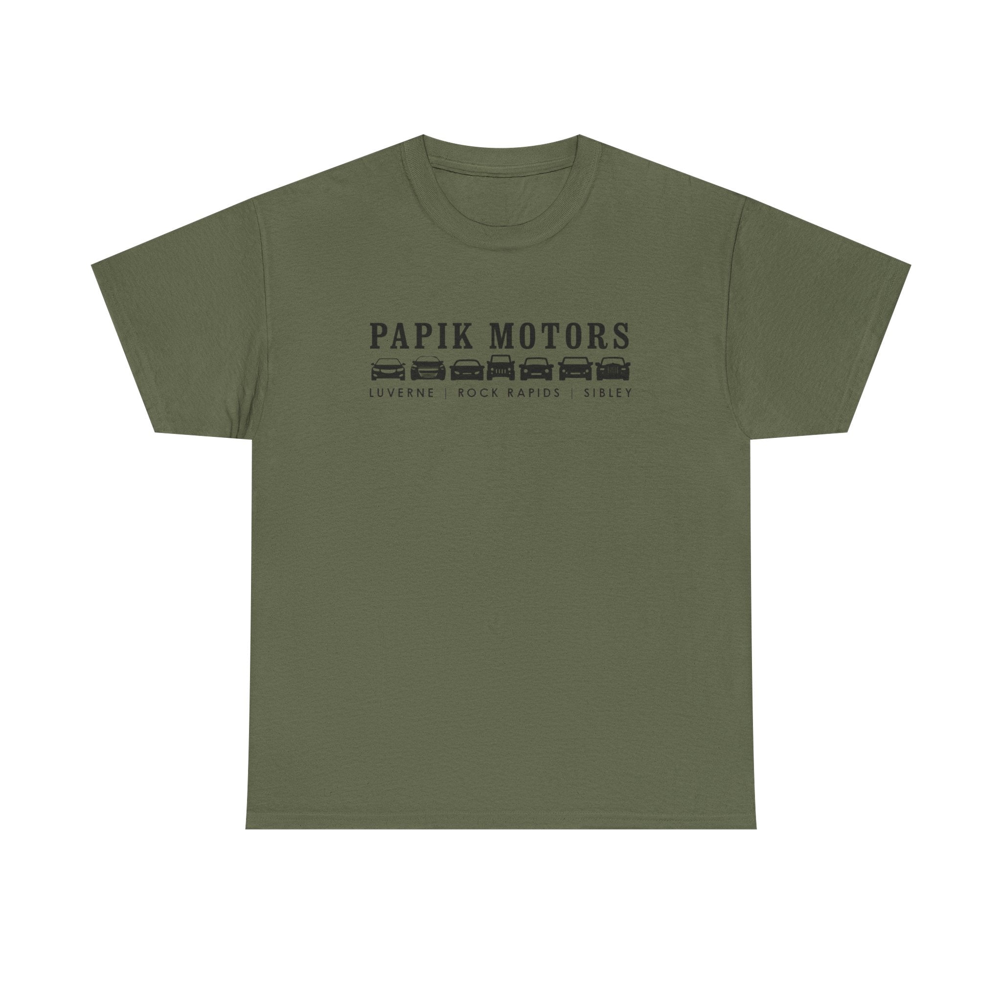 Horizontal Logo Papik T Shirt - Unisex