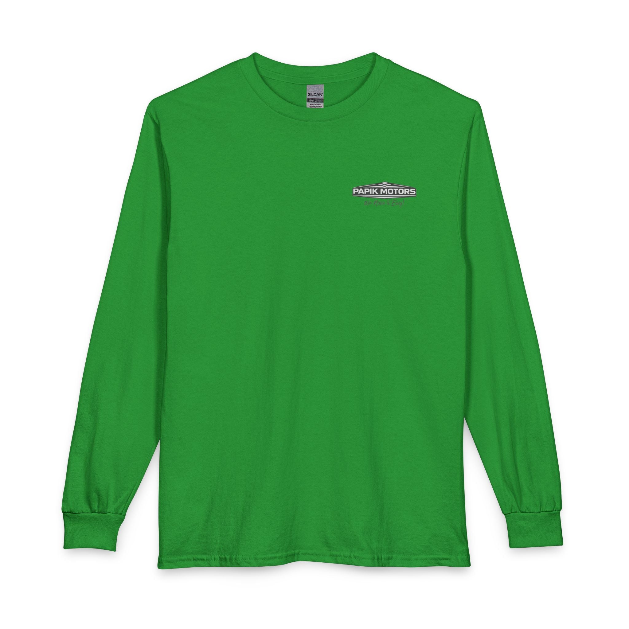 Long Sleeve Tee - Papik Motors Retro - We Make it Easy