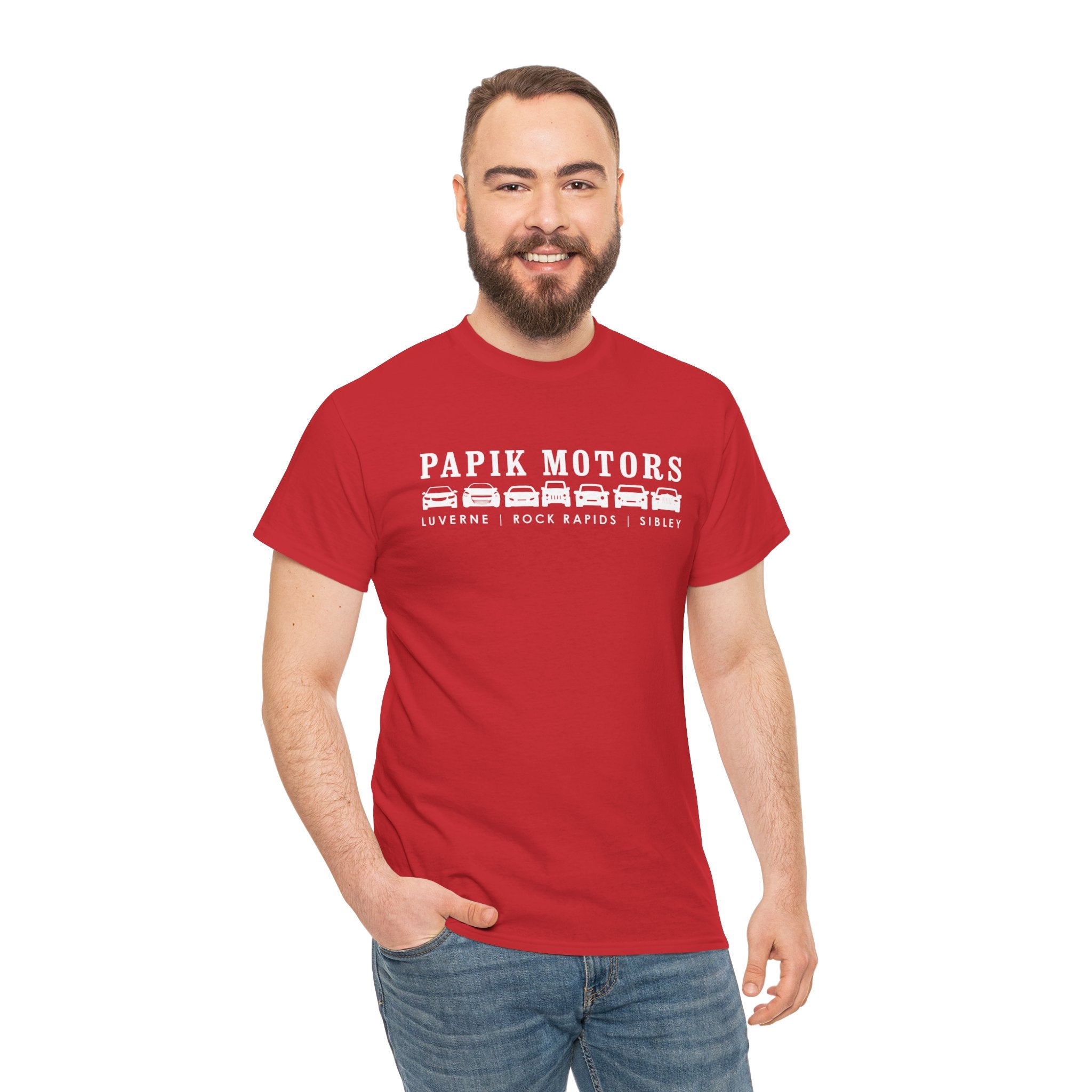 Horizontal Logo Papik T Shirt - Unisex