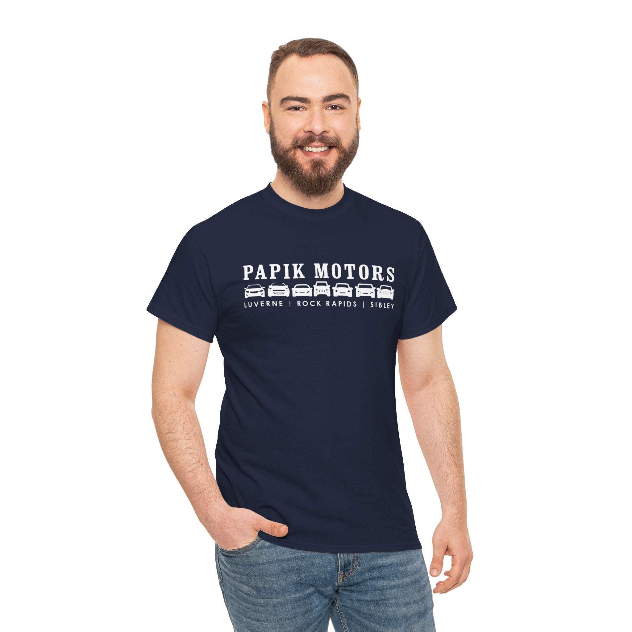 Horizontal Logo Papik T Shirt - Unisex