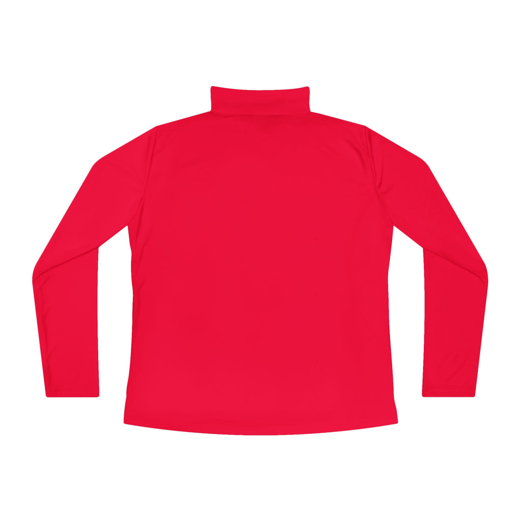 Ladies Quarter-Zip Pullover (Thin Sport Material)