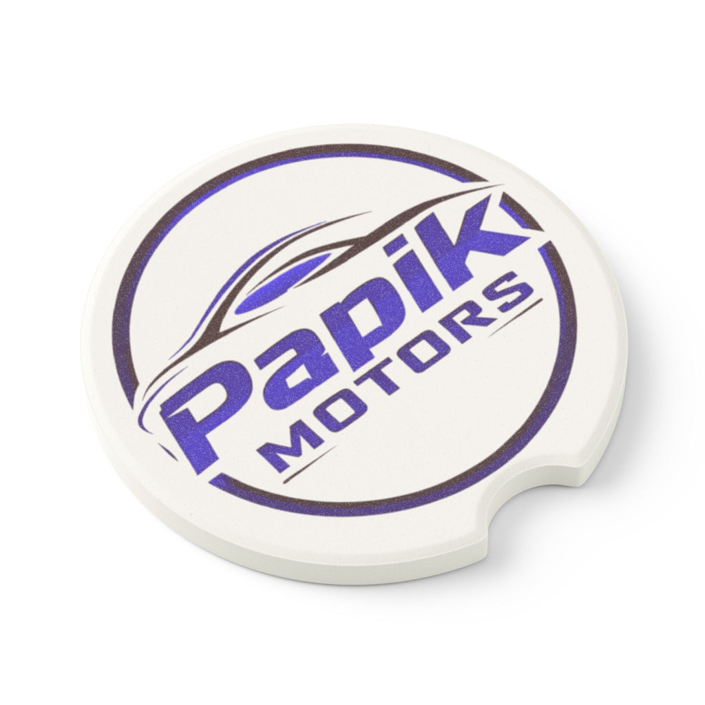 Car Coaster — Papik Motors Soapstone Drink Holder (Cup Slot Insert)