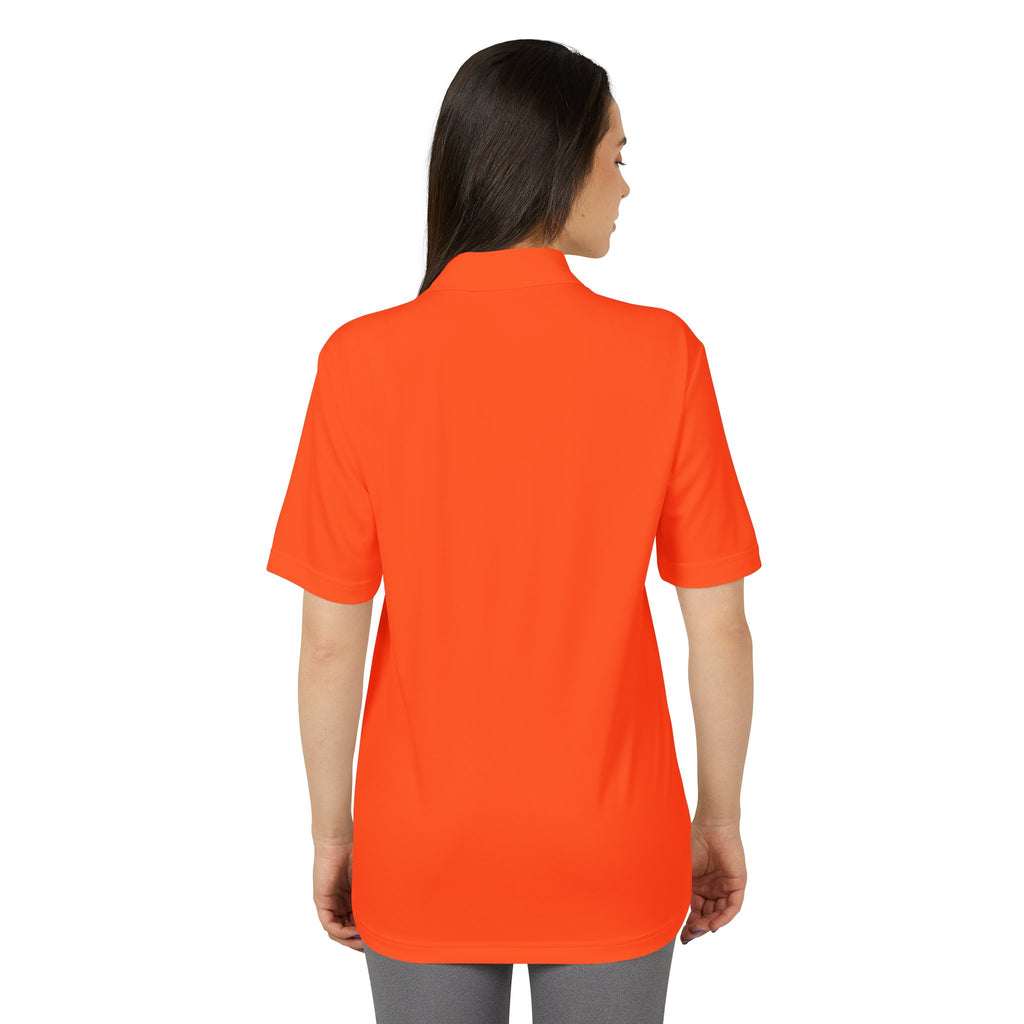 Unisex Adidas Performance Polo - Embroidered (bright colors, Black Logo)