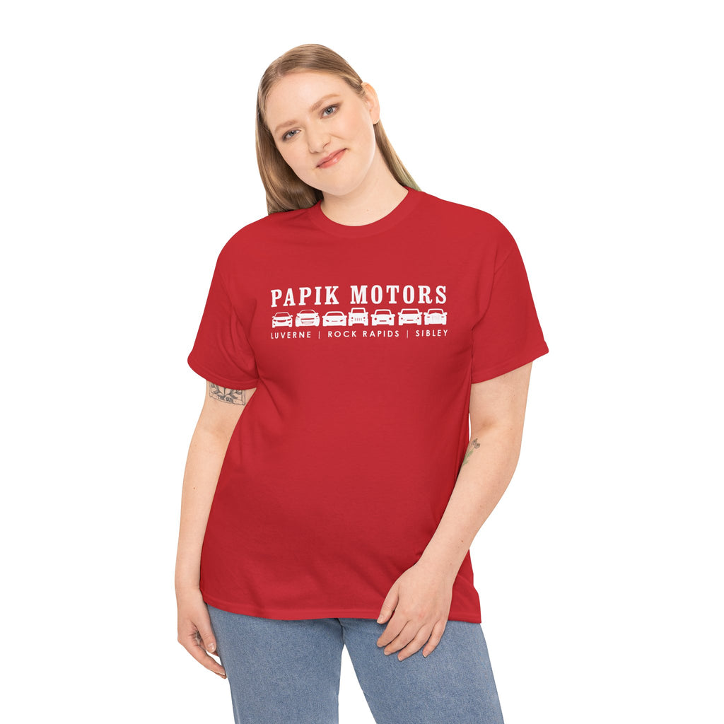 Horizontal Logo Papik T Shirt - Unisex