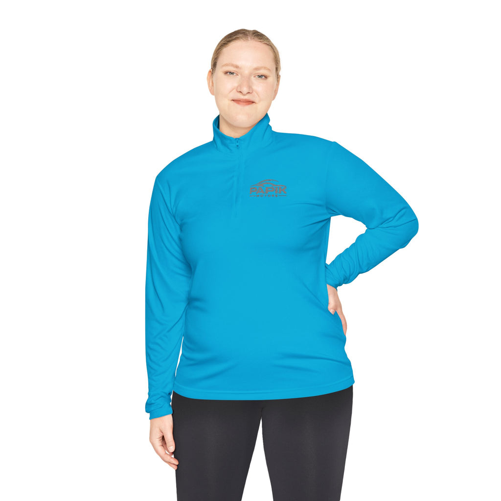 Unisex Quarter-Zip Pullover - (Thin Sport Material)