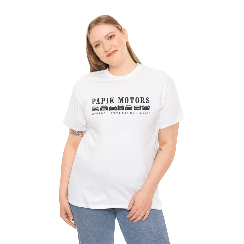 Horizontal Logo Papik T Shirt - Unisex