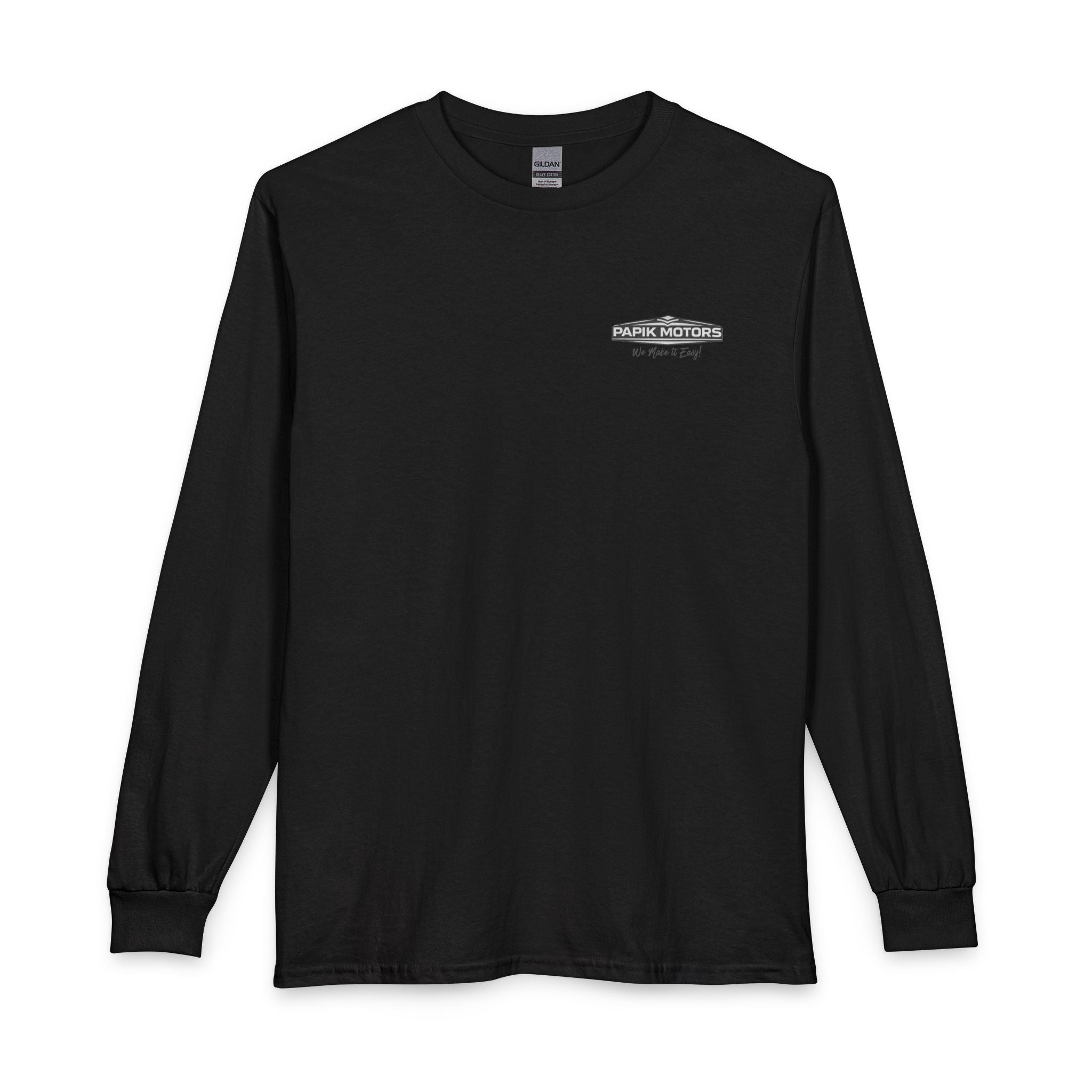 Long Sleeve Tee - Papik Motors Retro - We Make it Easy