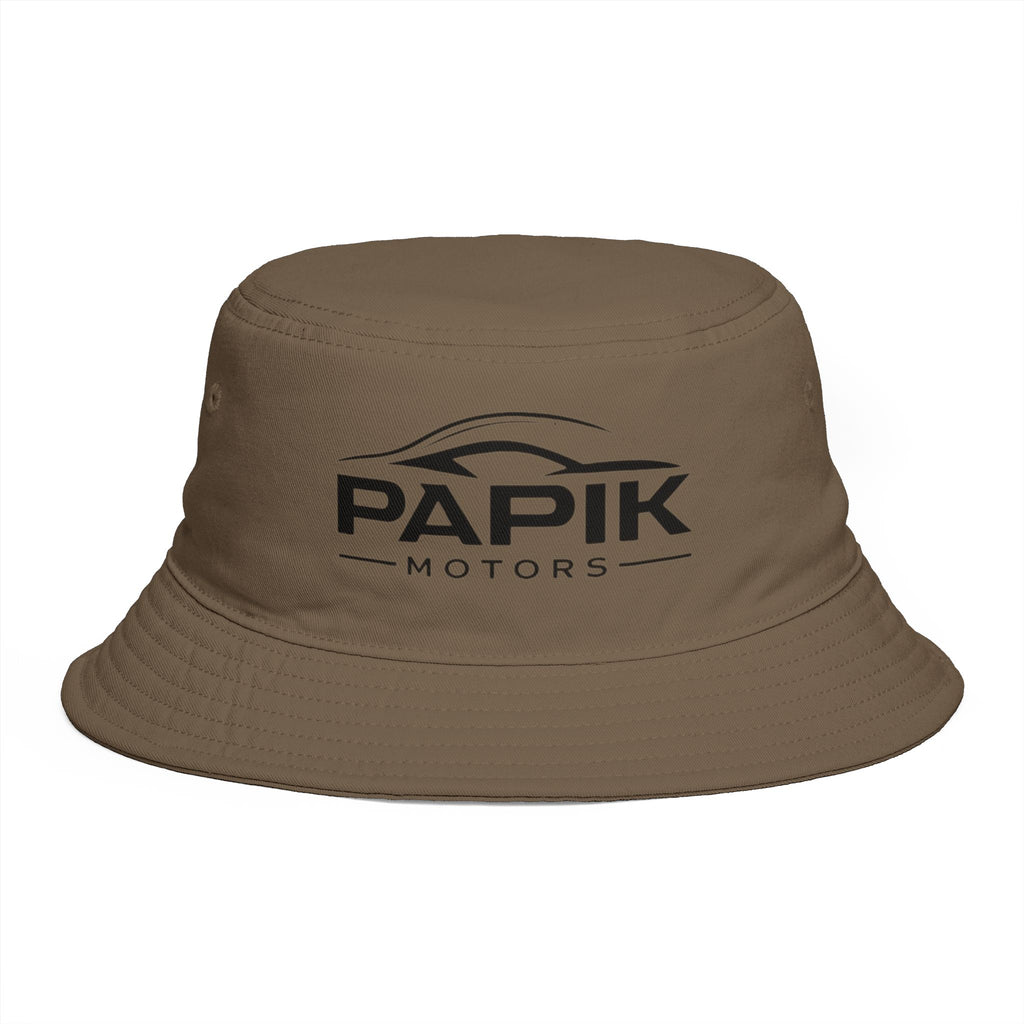 Bucket Hat — Papik Motors Automotive Logo Sun Hat