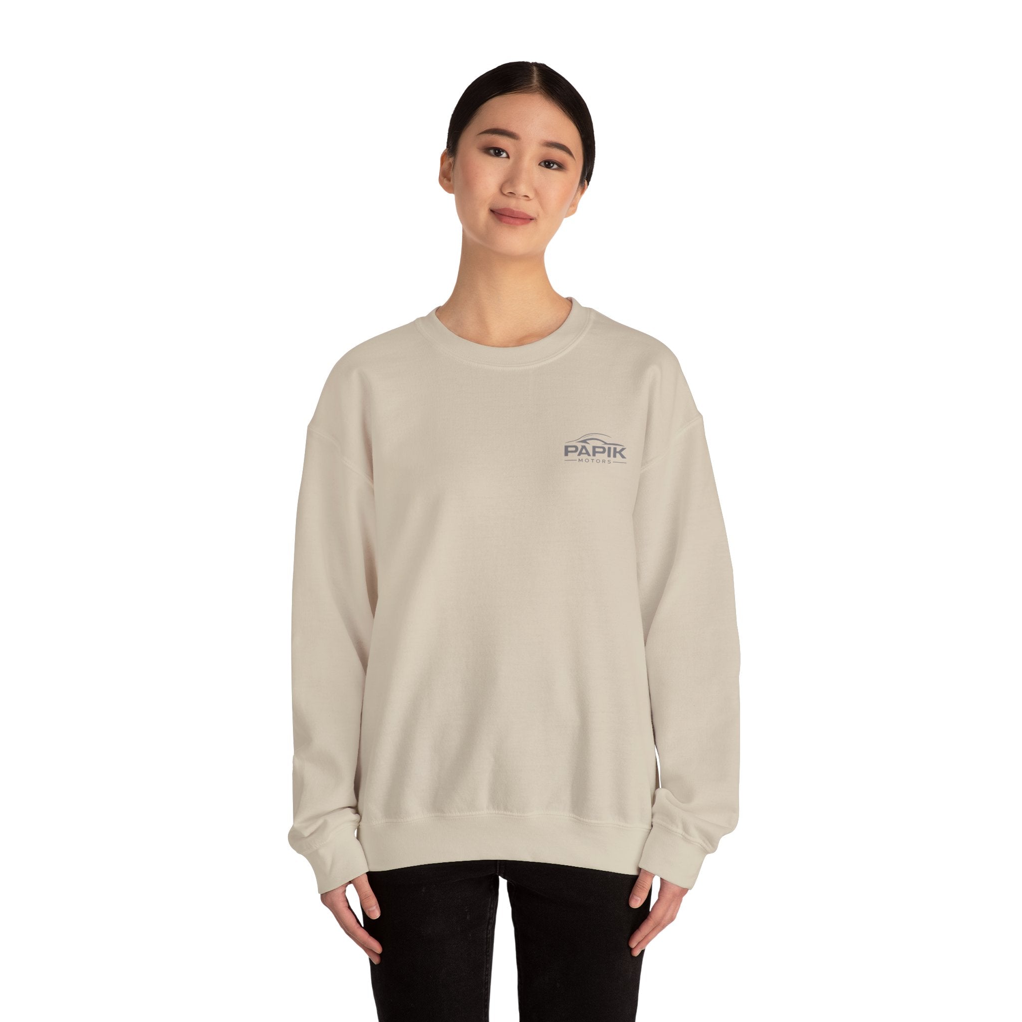 Crewneck - Pullover Papik Motors Logo Sweatshirt —  Crewneck Pullover