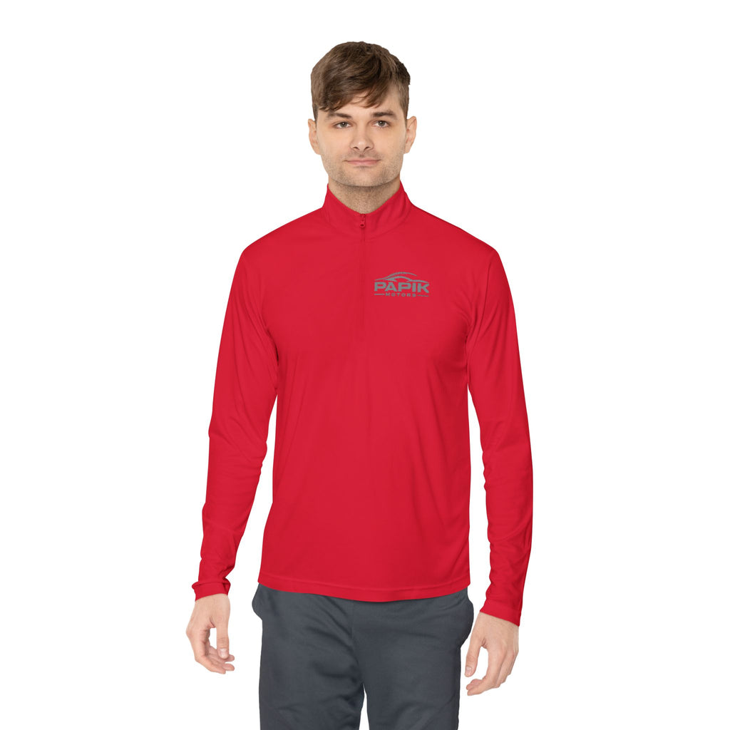 Unisex Quarter-Zip Pullover - (Thin Sport Material)
