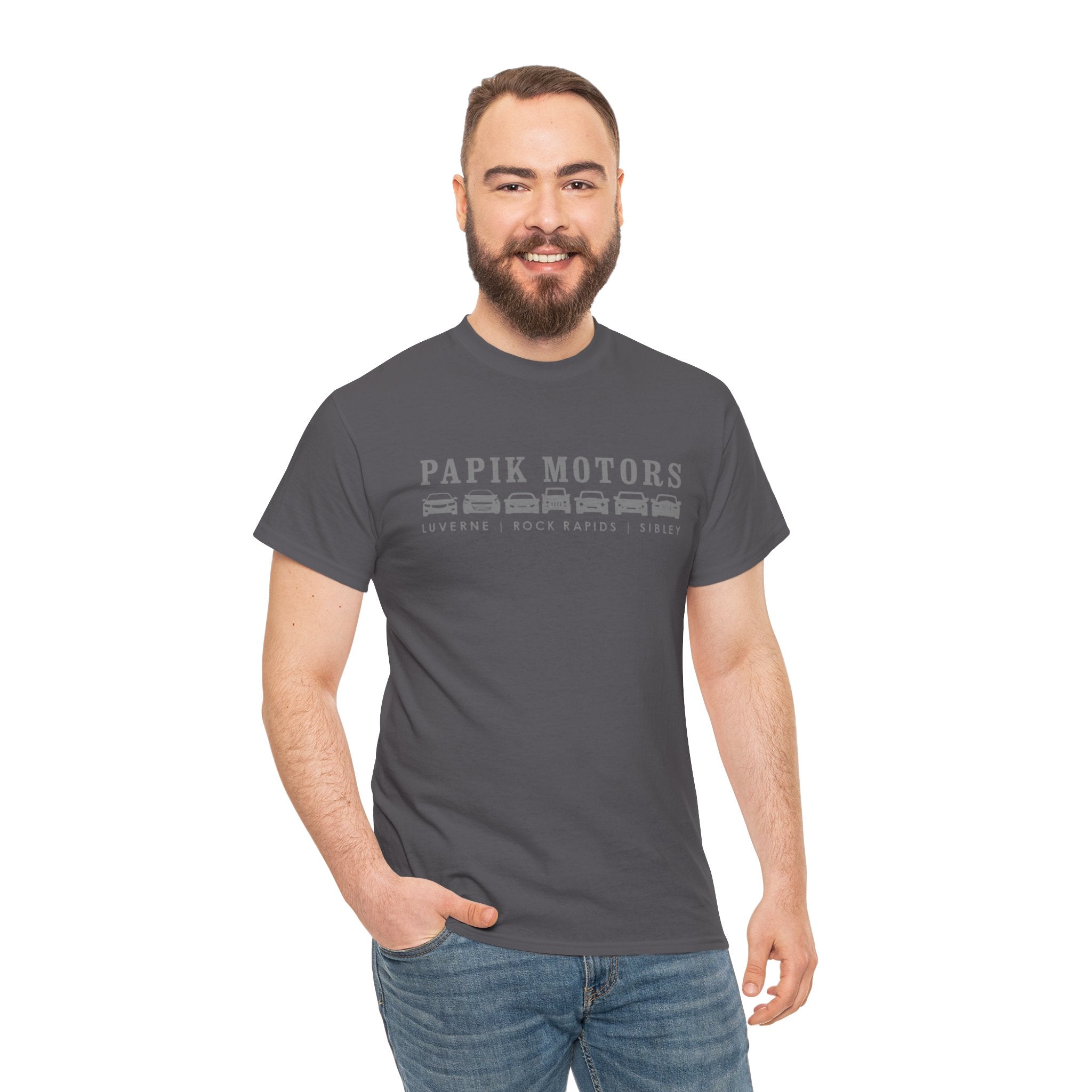 Horizontal Logo Papik T Shirt - Unisex