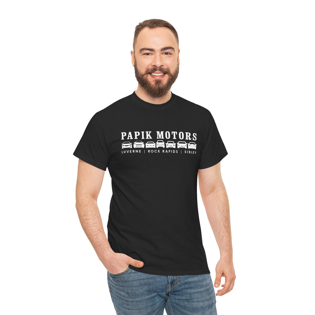 Horizontal Logo Papik T Shirt - Unisex