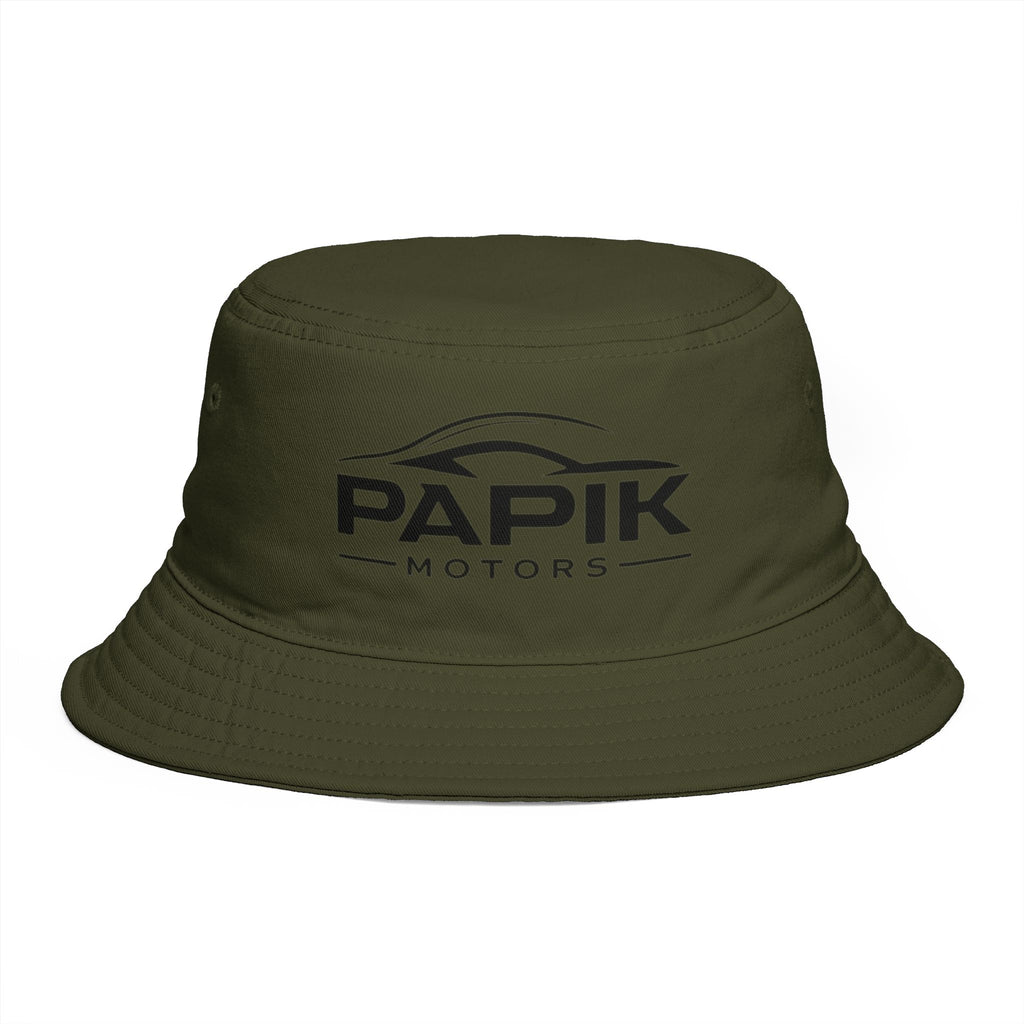 Bucket Hat — Papik Motors Automotive Logo Sun Hat