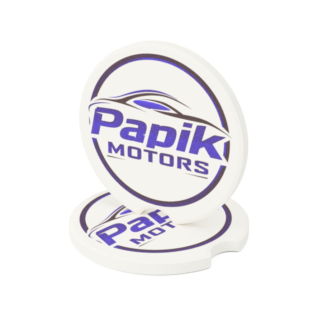Car Coaster — Papik Motors Soapstone Drink Holder (Cup Slot Insert)