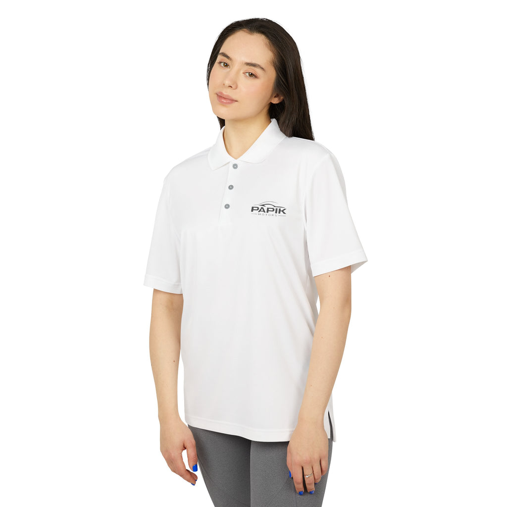 Unisex Adidas Performance Polo - Embroidered (bright colors, Black Logo)