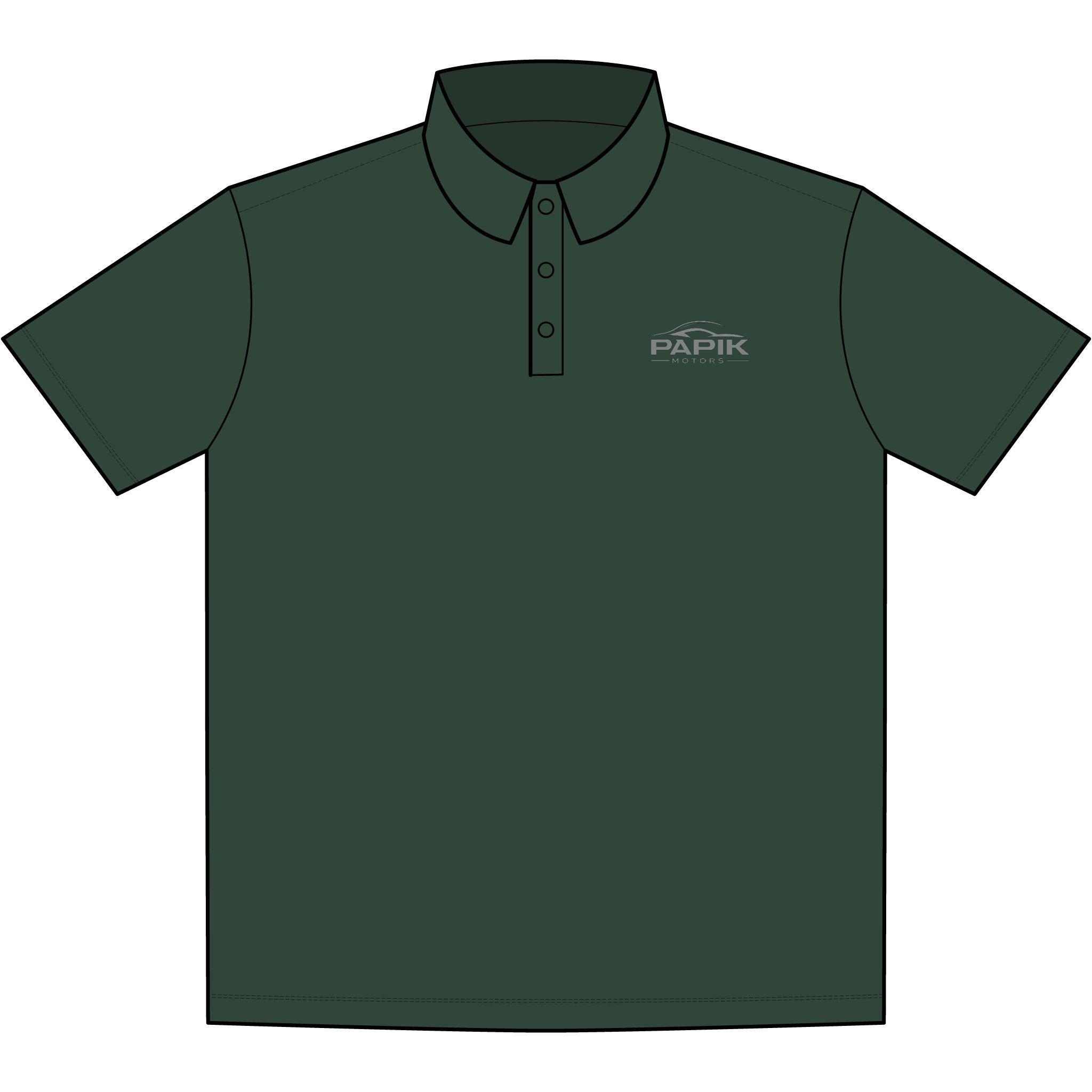 Papik Branded Work Polo - Lightweight Sport Material