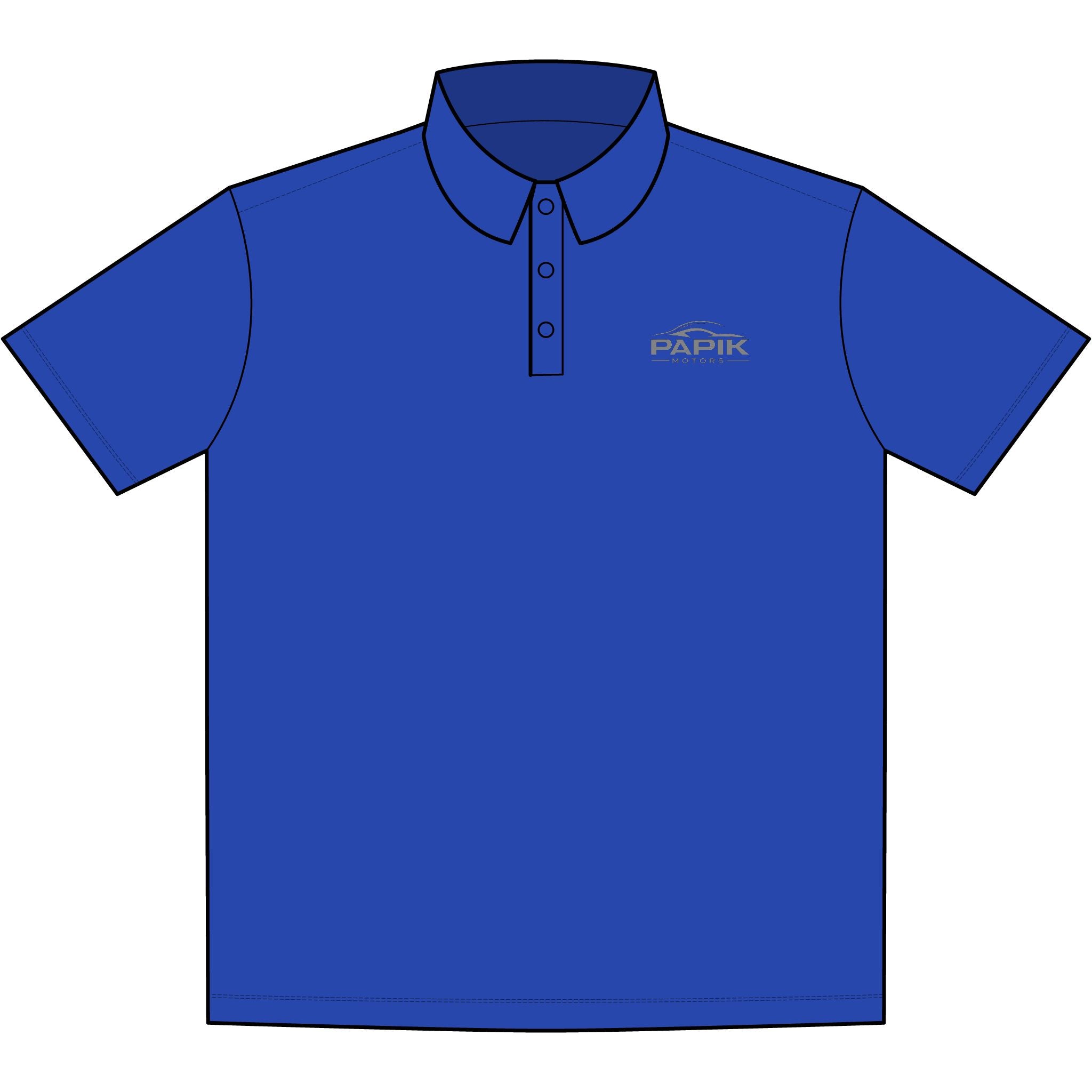 Papik Branded Work Polo - Lightweight Sport Material