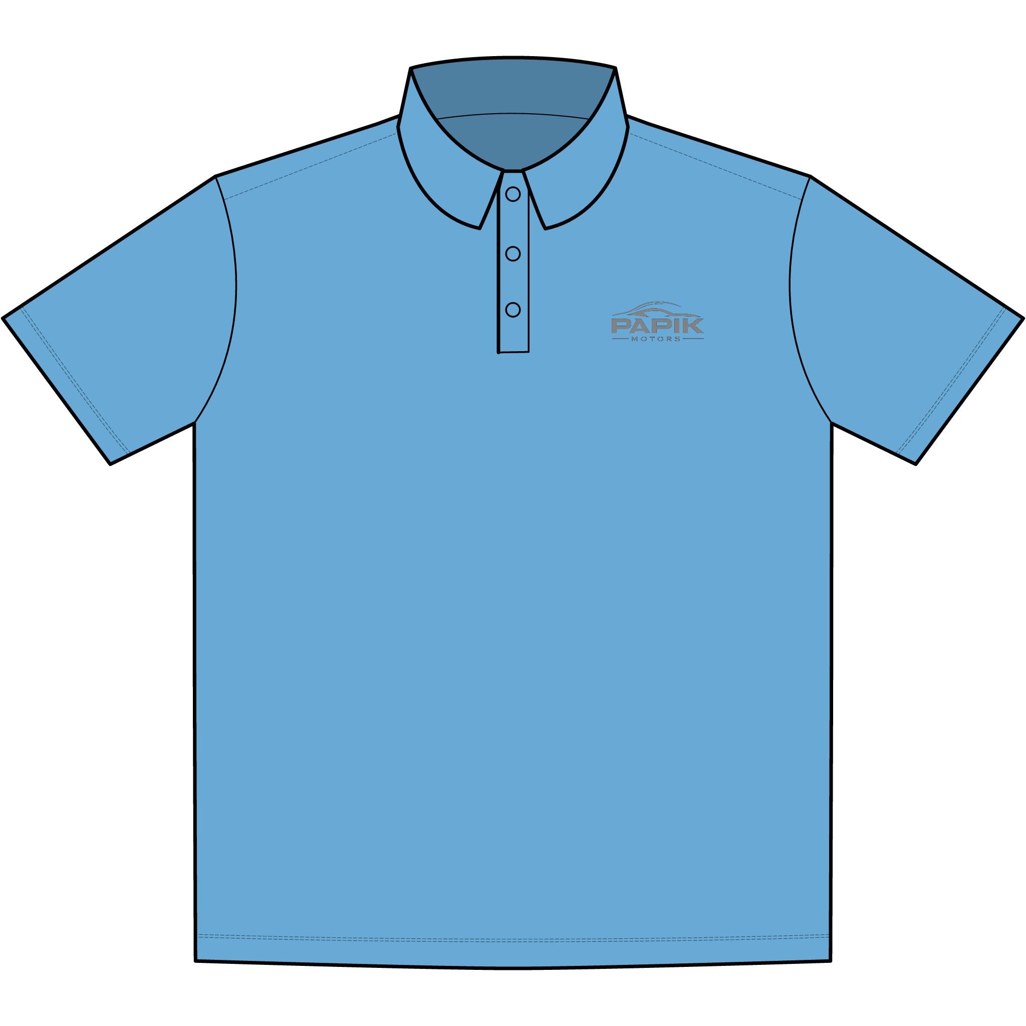 Papik Branded Work Polo - Lightweight Sport Material