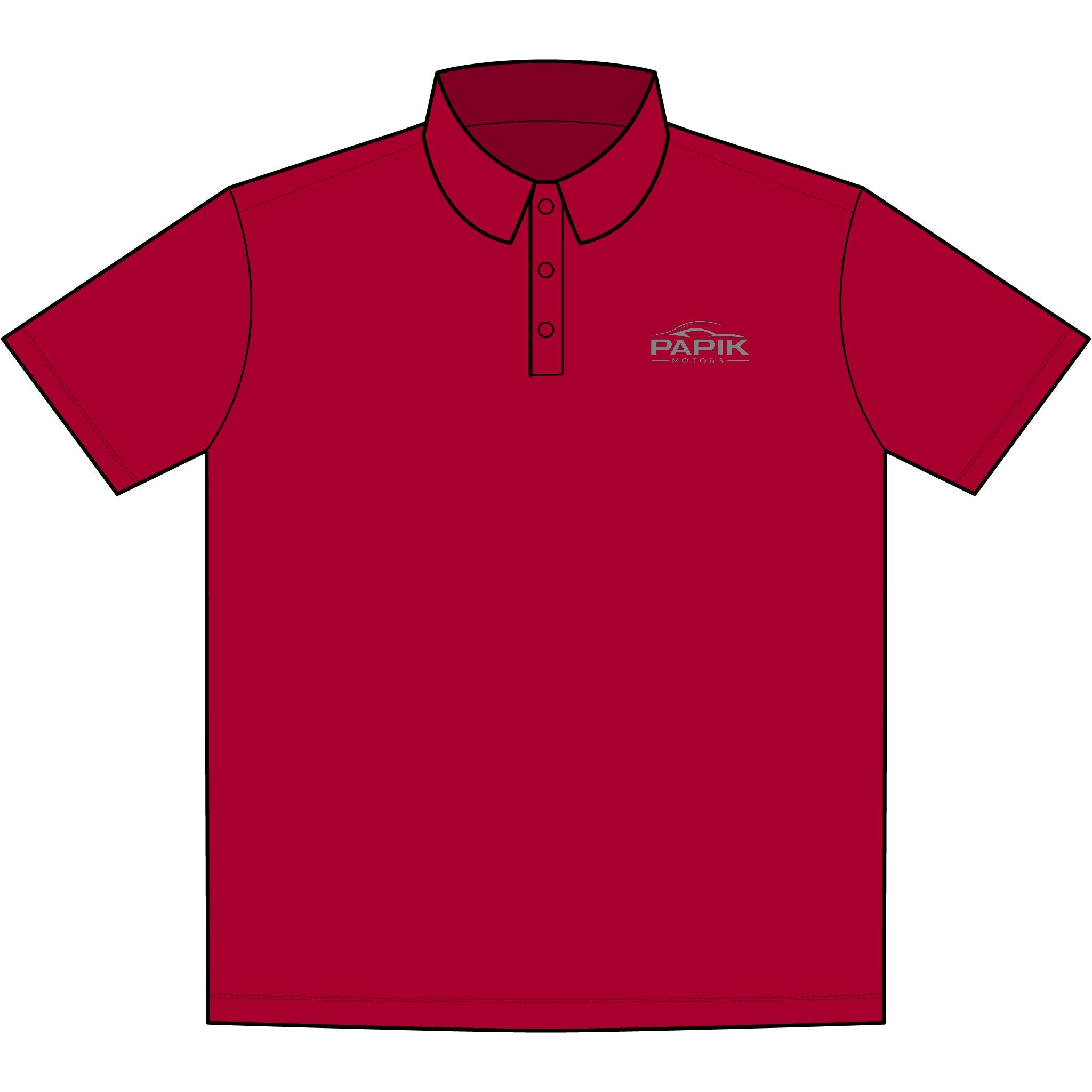 Papik Branded Work Polo - Lightweight Sport Material