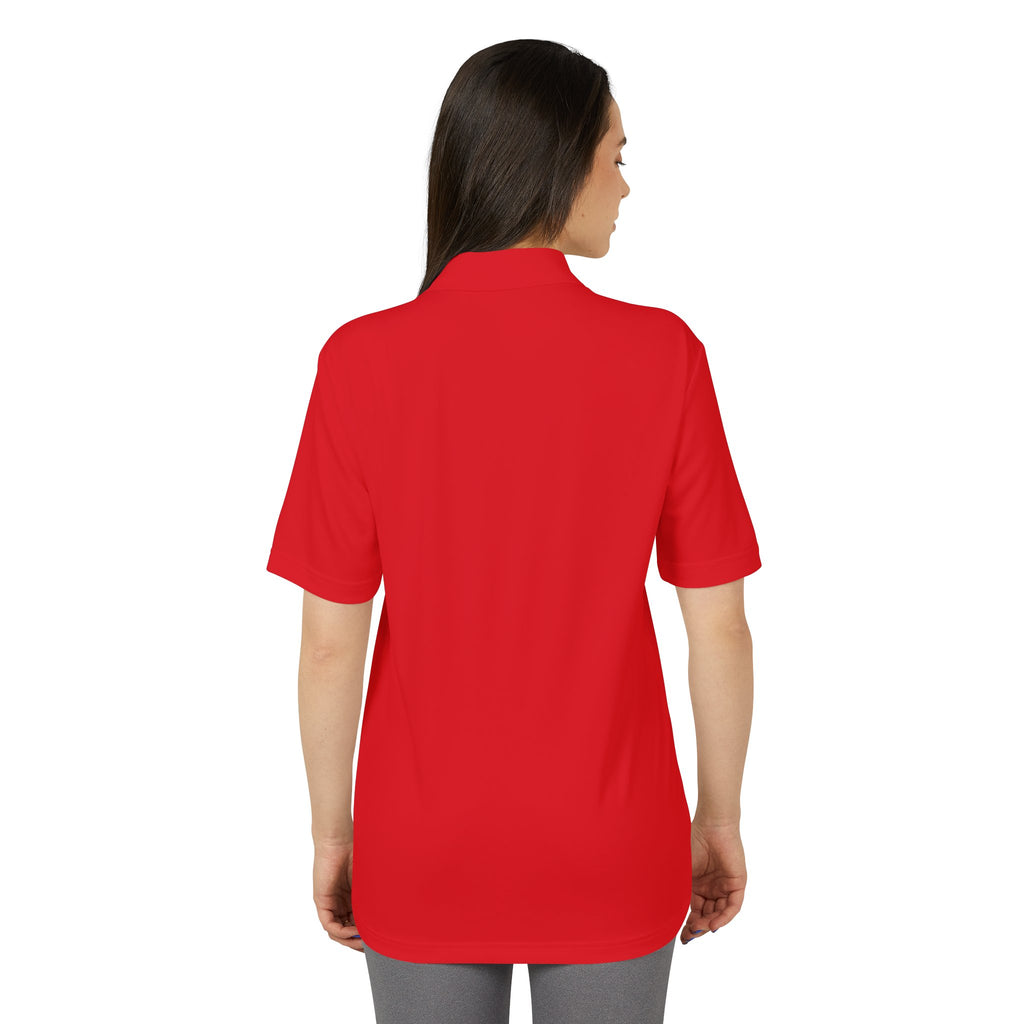 Unisex Adidas Performance Polo - Embroidered (bright colors, Black Logo)