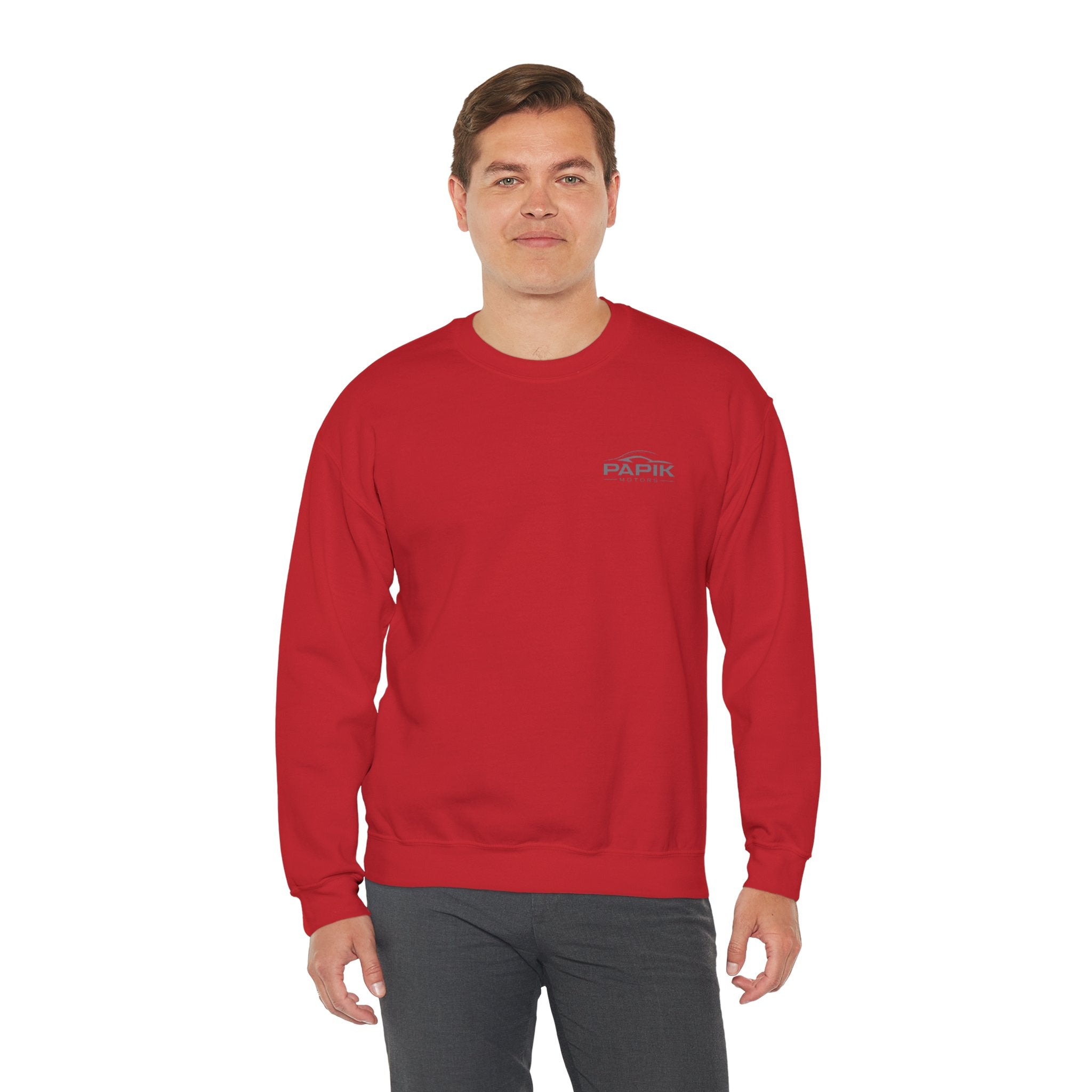 Crewneck - Pullover Papik Motors Logo Sweatshirt —  Crewneck Pullover