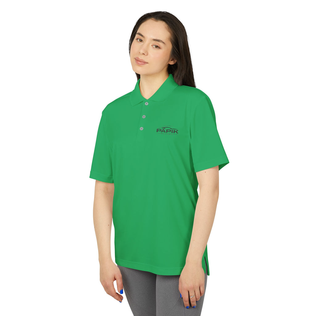 Unisex Adidas Performance Polo - Embroidered (bright colors, Black Logo)