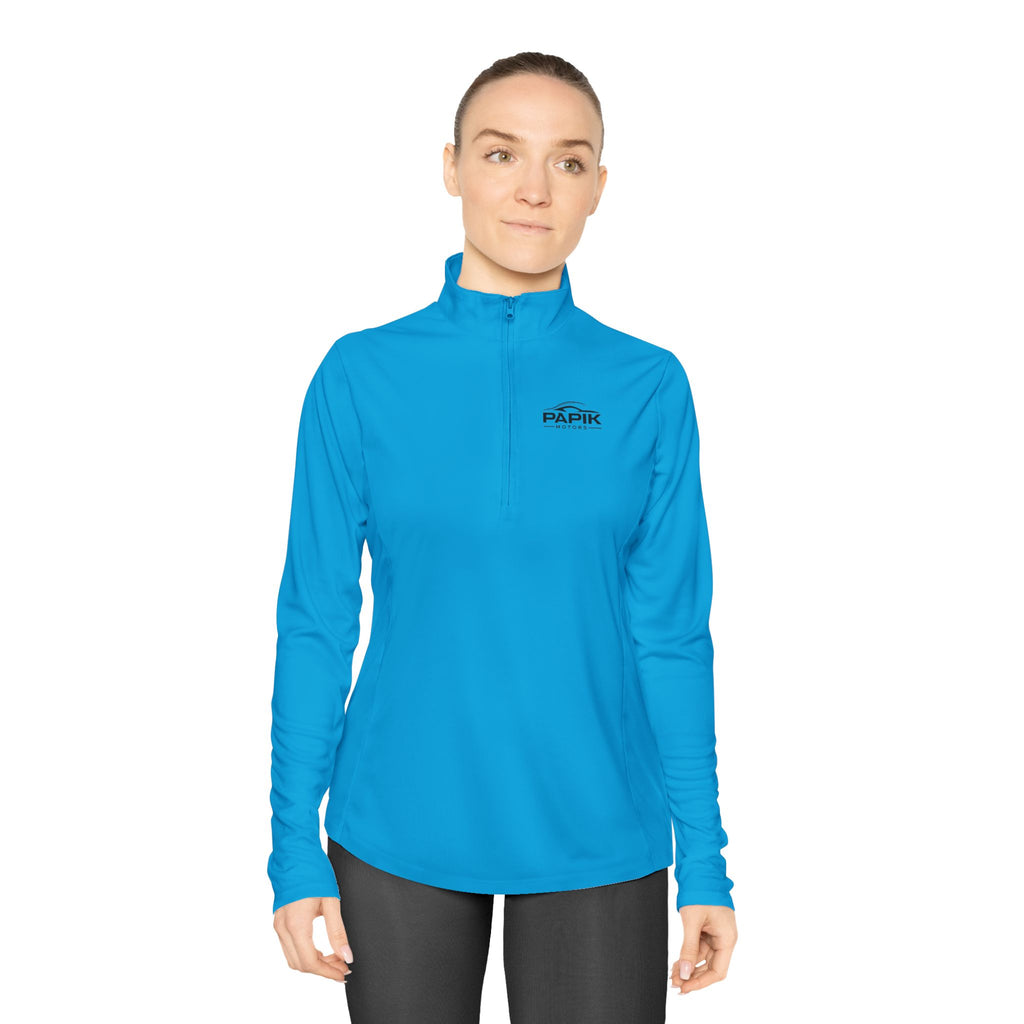 Ladies Quarter-Zip Pullover (Thin Sport Material)