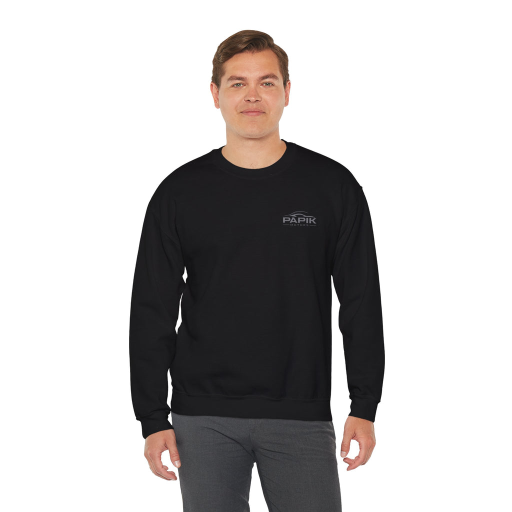 Crewneck - Pullover Papik Motors Logo Sweatshirt —  Crewneck Pullover