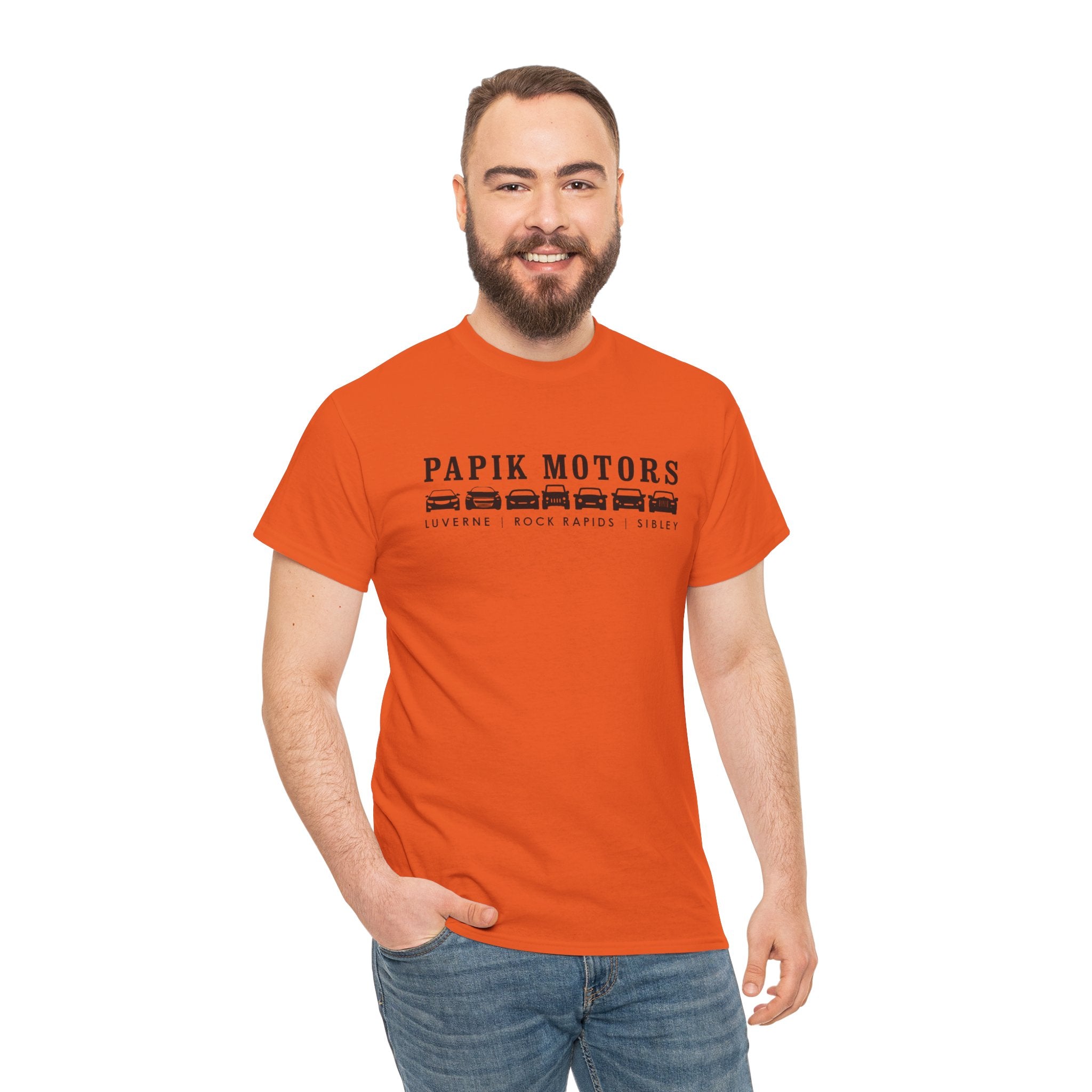 Horizontal Logo Papik T Shirt - Unisex