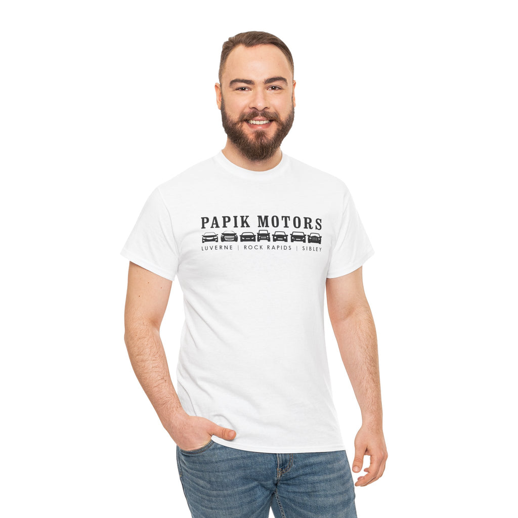 Horizontal Logo Papik T Shirt - Unisex