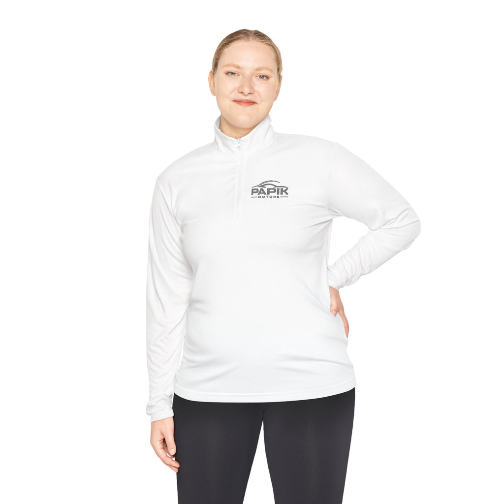 Unisex Quarter-Zip Pullover - (Thin Sport Material)