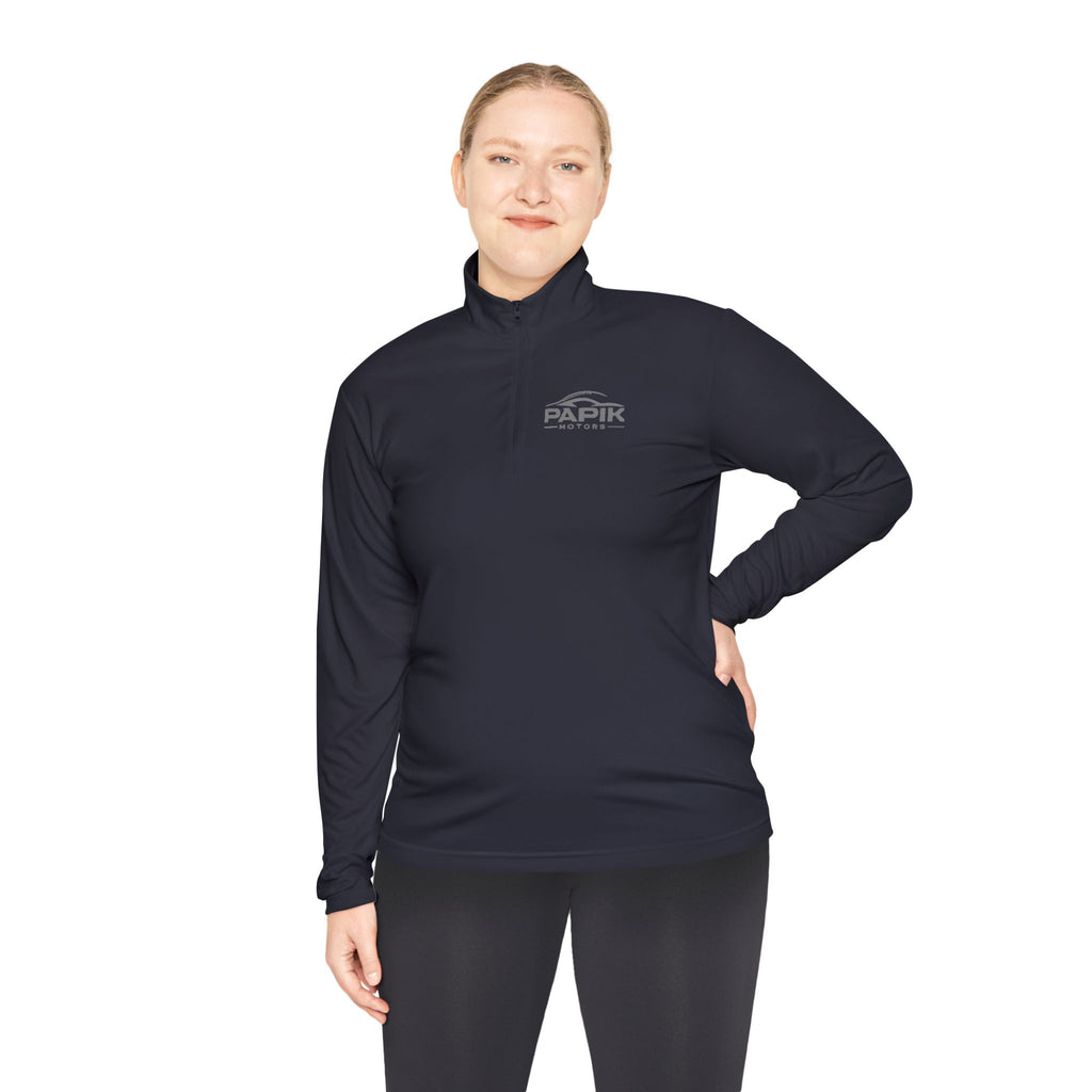 Unisex Quarter-Zip Pullover - (Thin Sport Material)