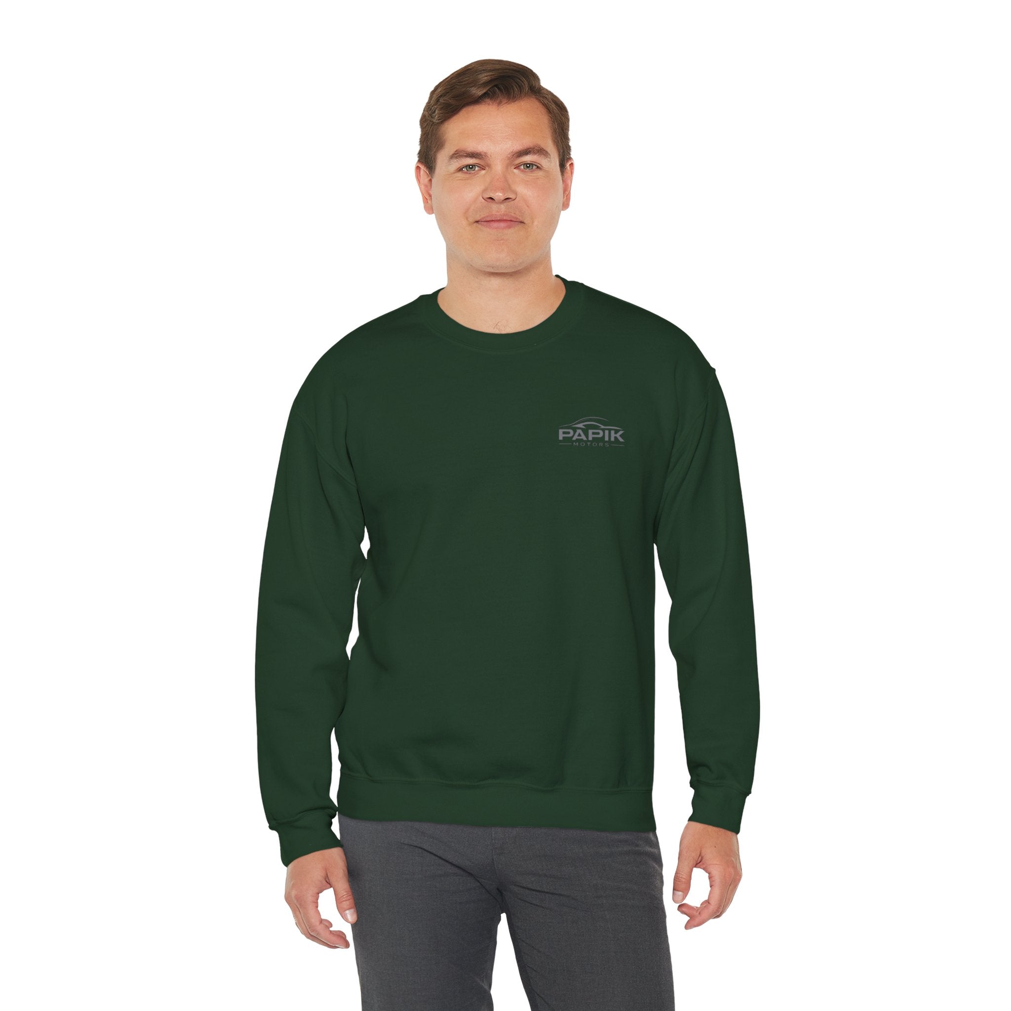 Crewneck - Pullover Papik Motors Logo Sweatshirt —  Crewneck Pullover