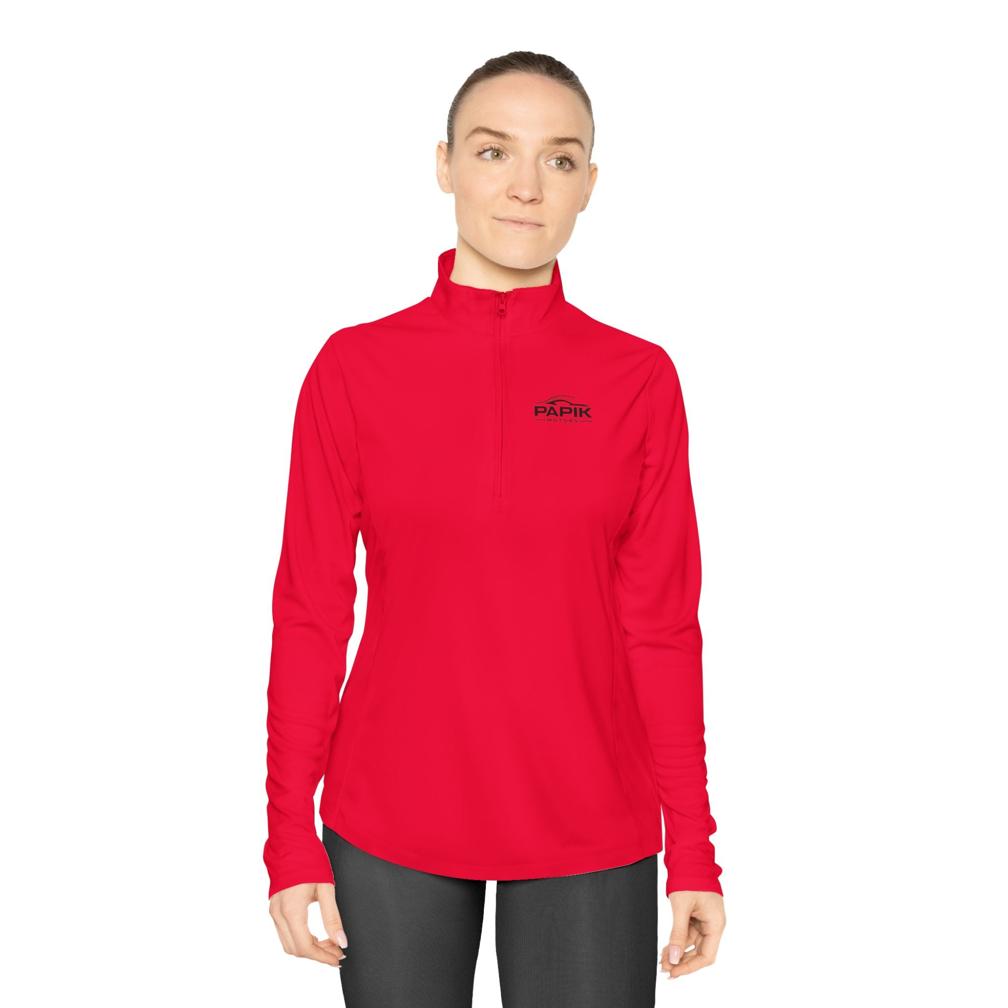 Ladies Quarter-Zip Pullover (Thin Sport Material)