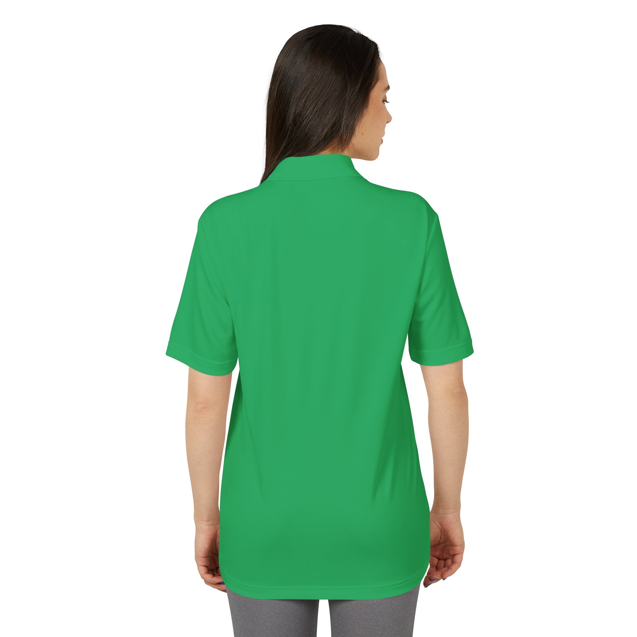 Unisex Adidas Performance Polo - Embroidered (bright colors, Black Logo)