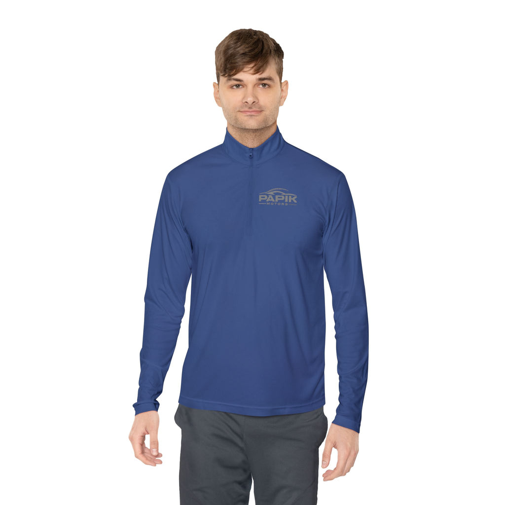 Unisex Quarter-Zip Pullover - (Thin Sport Material)