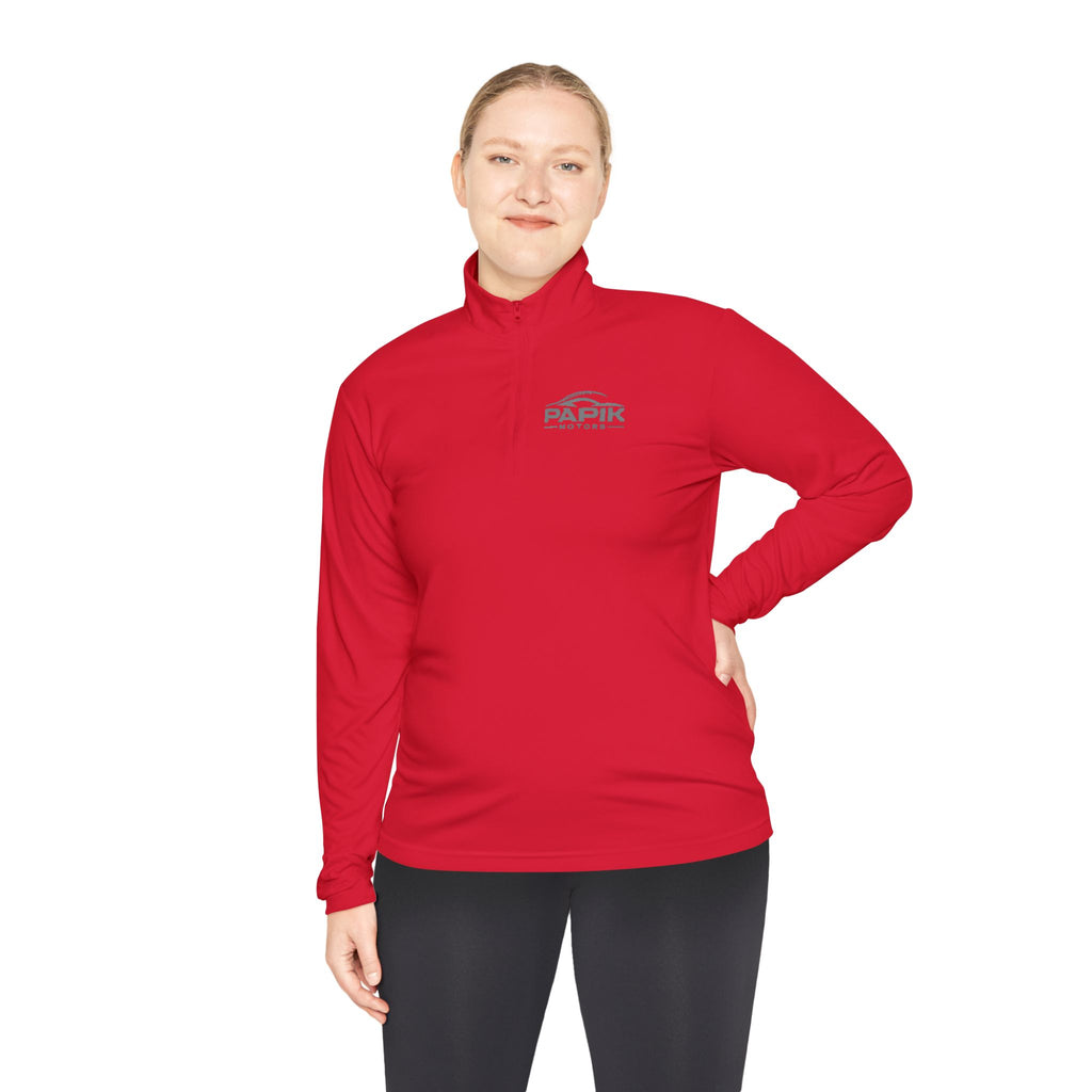 Unisex Quarter-Zip Pullover - (Thin Sport Material)