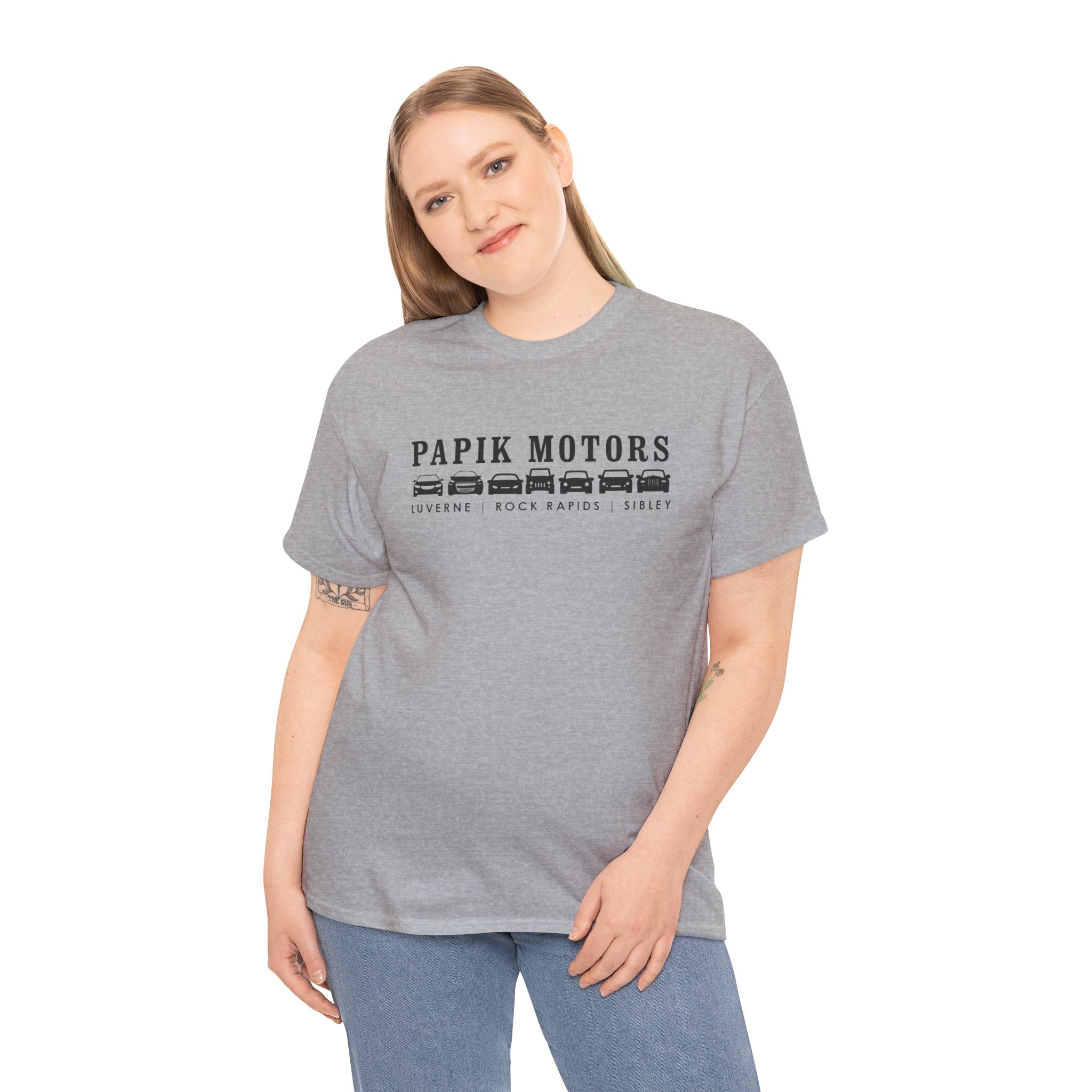 Horizontal Logo Papik T Shirt - Unisex