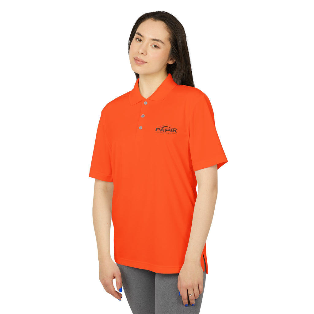 Unisex Adidas Performance Polo - Embroidered (bright colors, Black Logo)