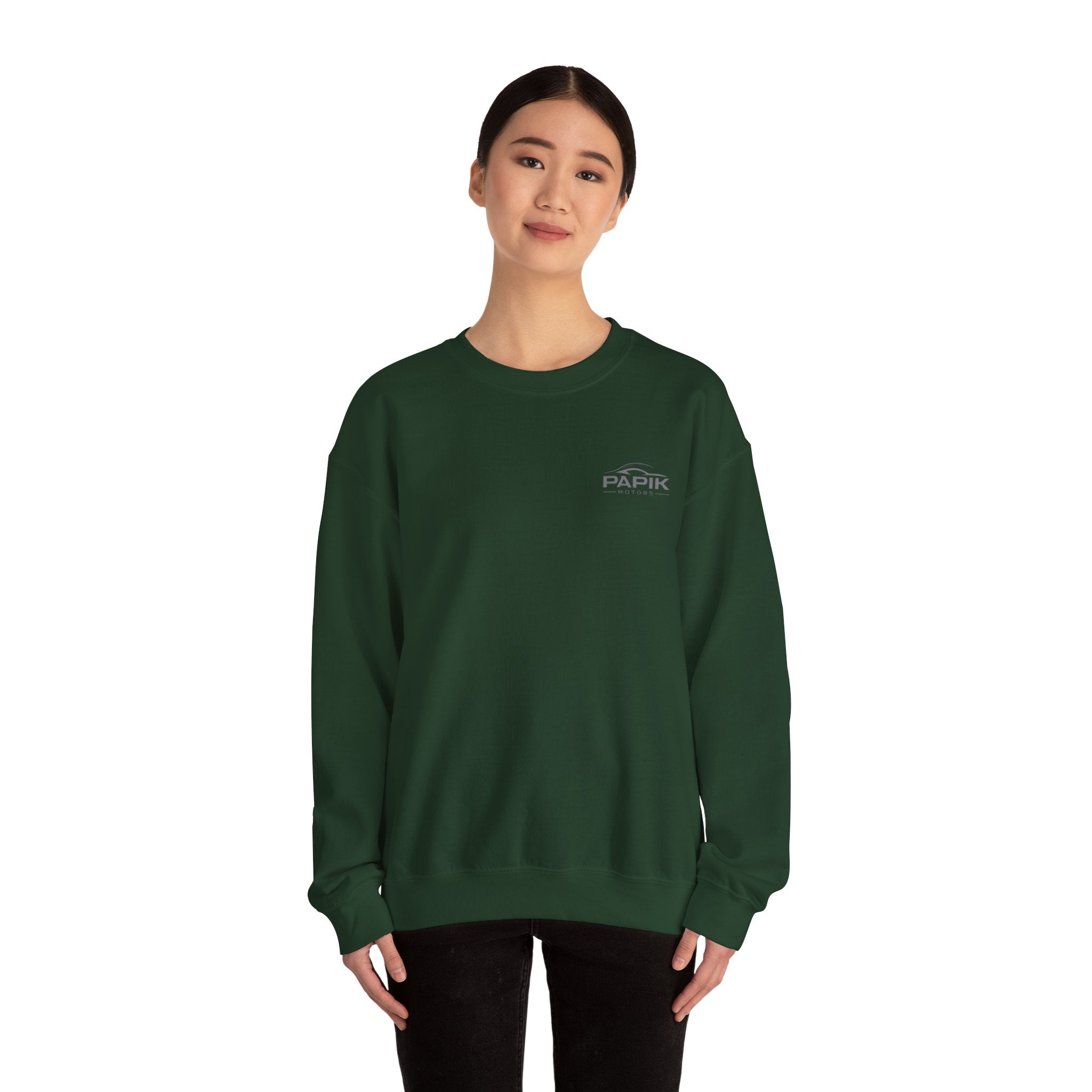 Crewneck - Pullover Papik Motors Logo Sweatshirt —  Crewneck Pullover