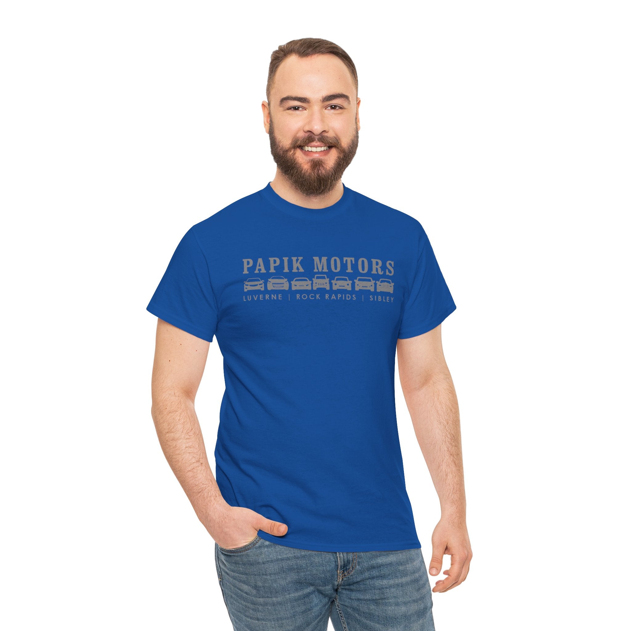 Horizontal Logo Papik T Shirt - Unisex